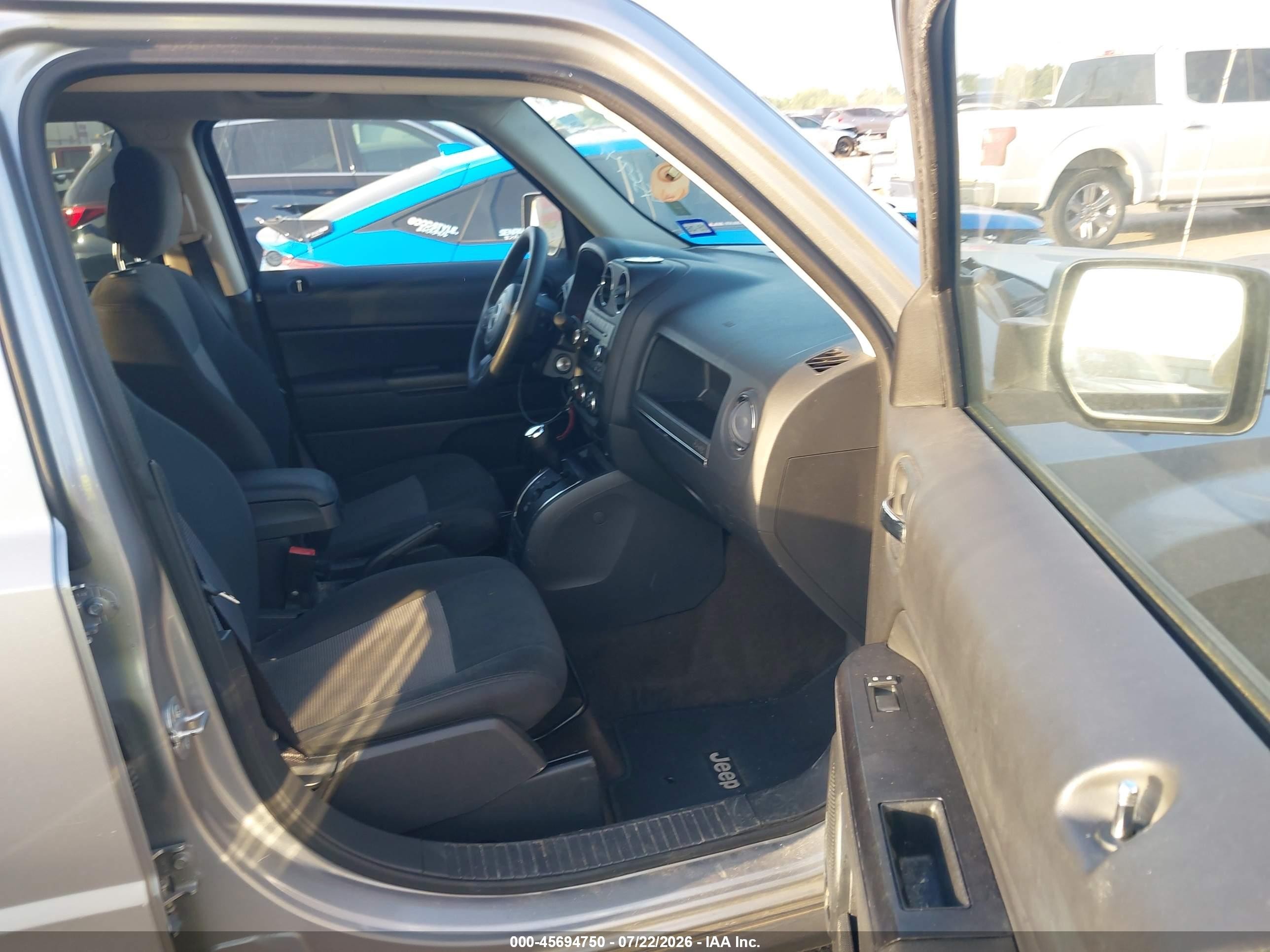 2015 Jeep Patriot Sport Silver vin: 1C4NJPBA9FD334028