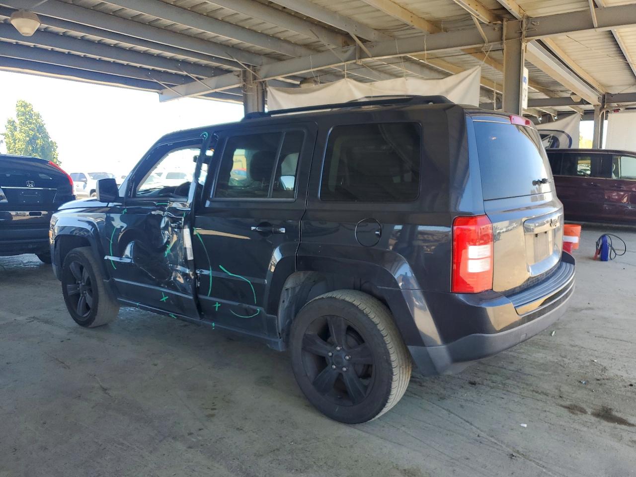 2015 Jeep Patriot Sport Gray vin: 1C4NJPBA9FD341836