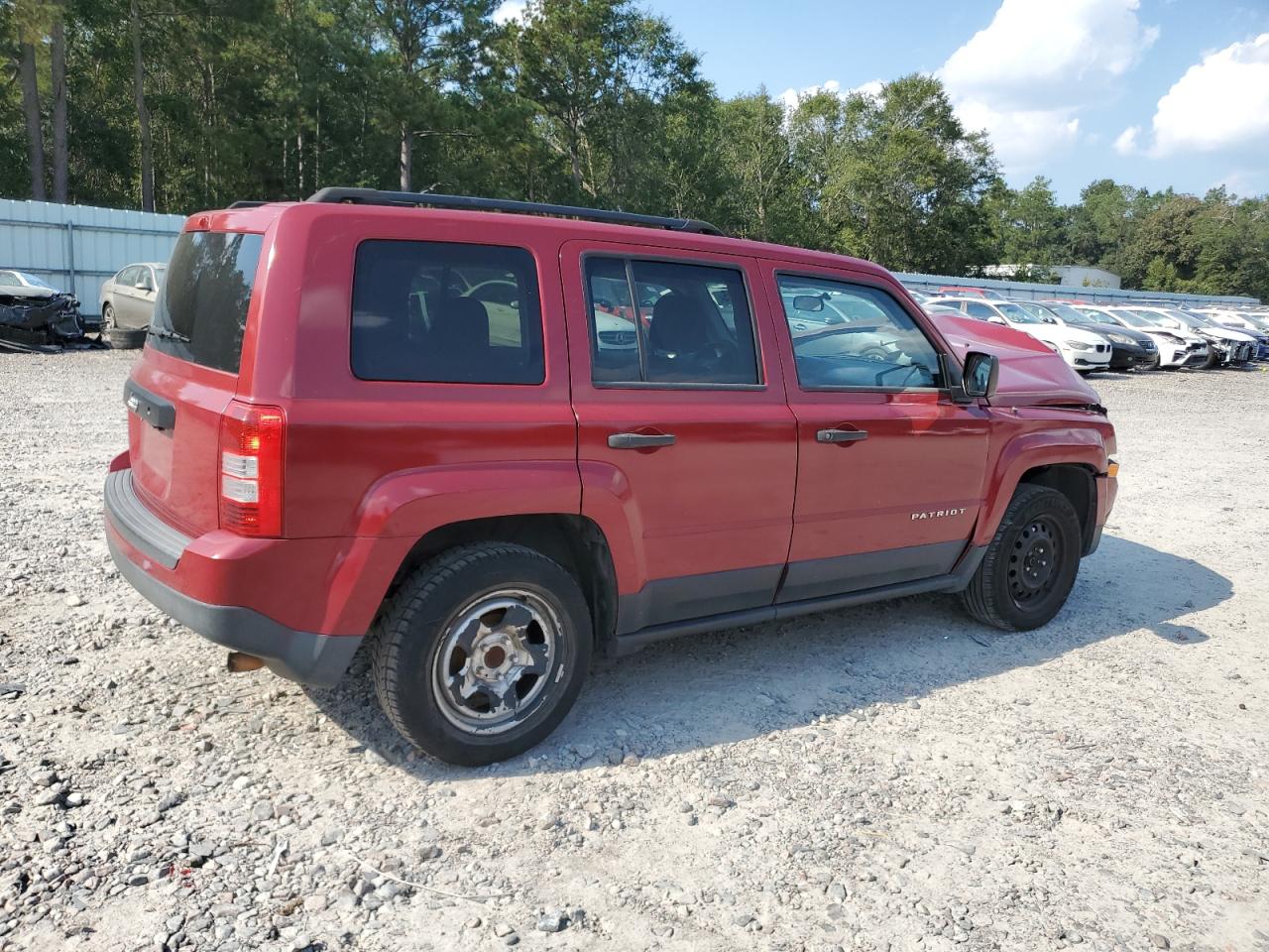 2015 Jeep Patriot Sport Red vin: 1C4NJPBA9FD400481
