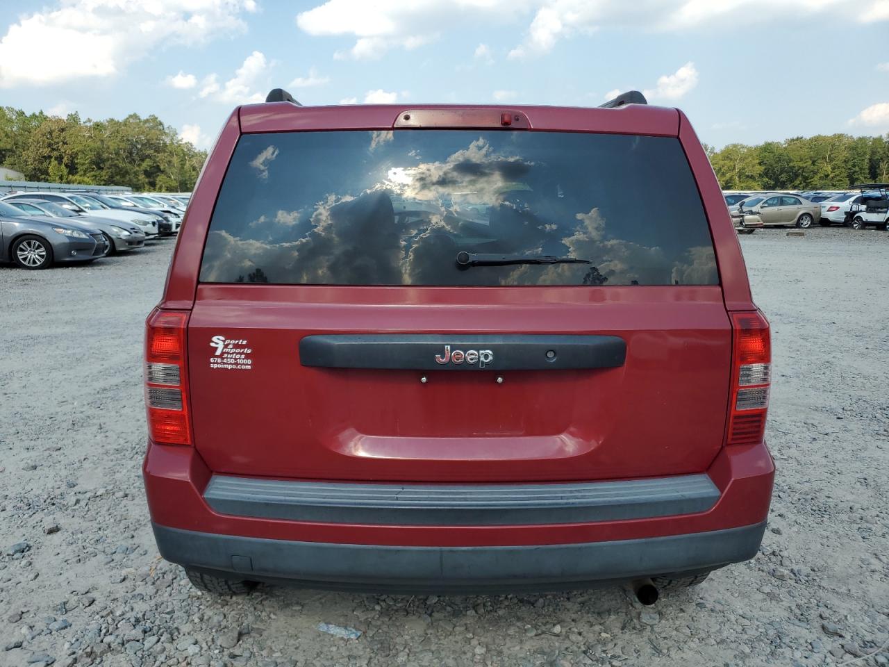 2015 Jeep Patriot Sport Red vin: 1C4NJPBA9FD400481
