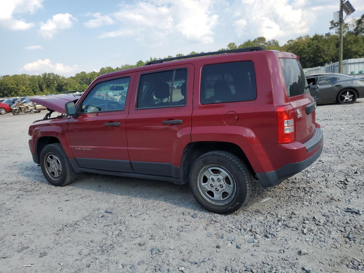 2015 Jeep Patriot Sport Red vin: 1C4NJPBA9FD400481
