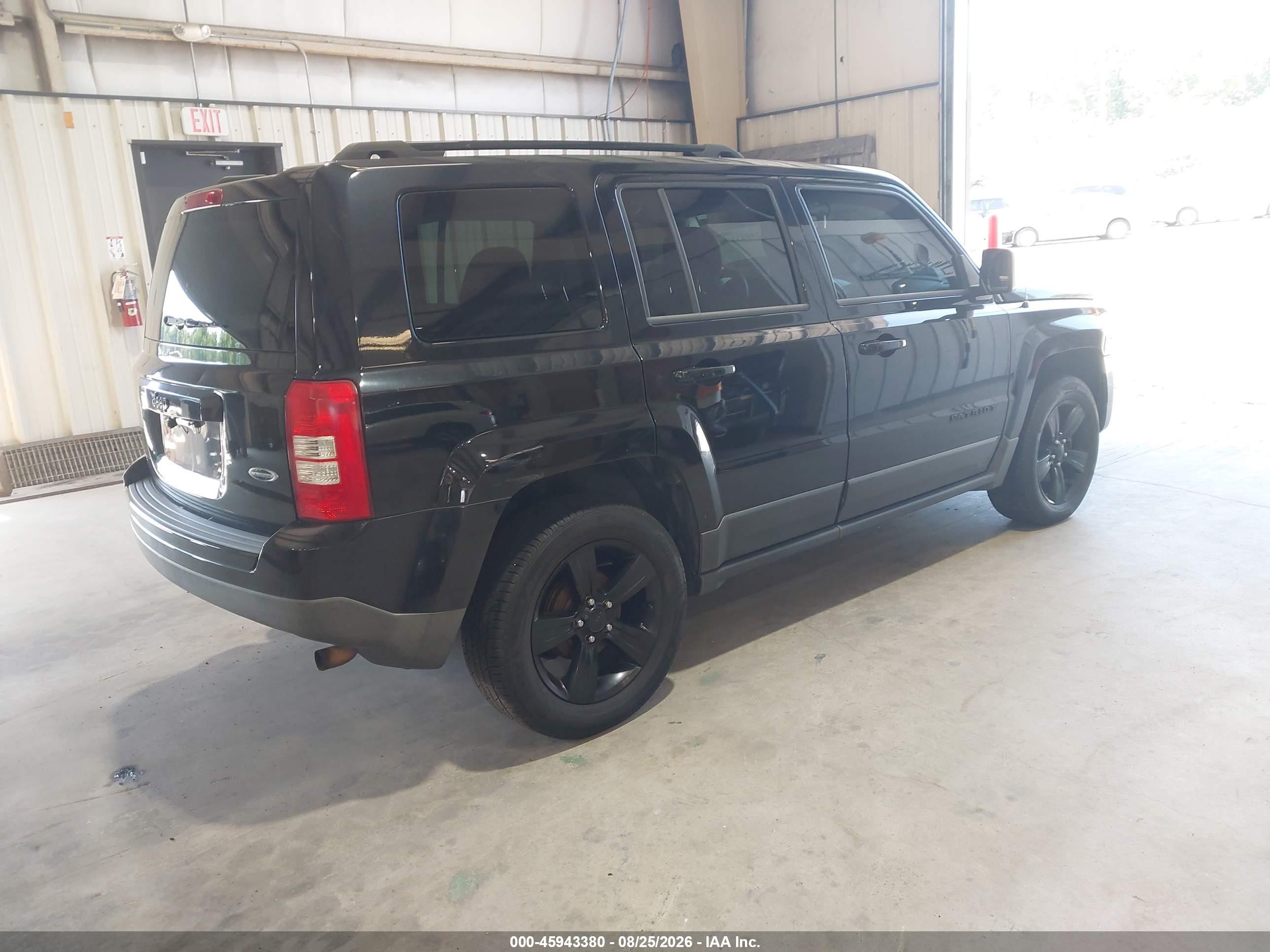 2015 Jeep Patriot Altitude Edition Черный vin: 1C4NJPBA9FD401503