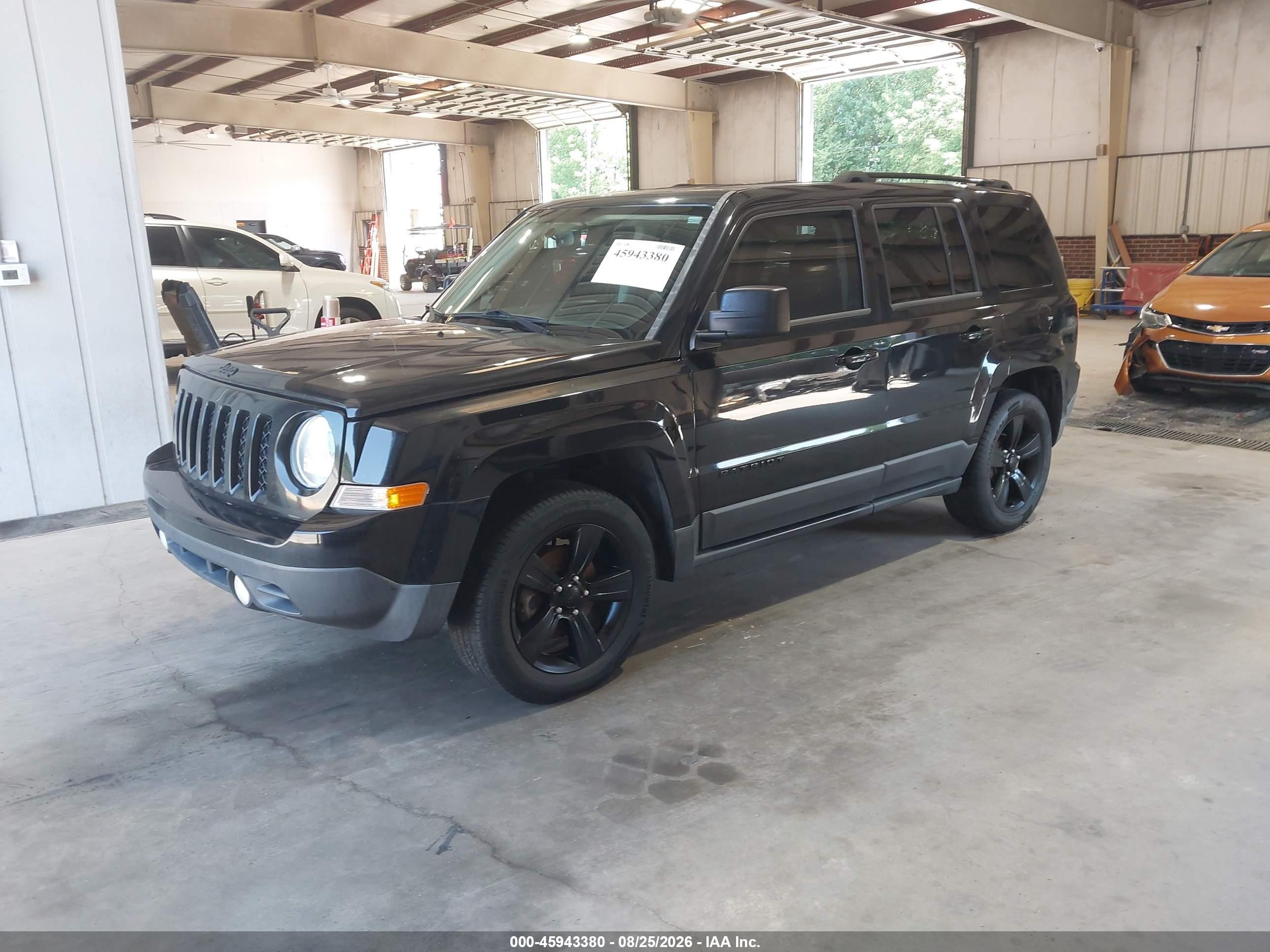 2015 Jeep Patriot Altitude Edition Черный vin: 1C4NJPBA9FD401503