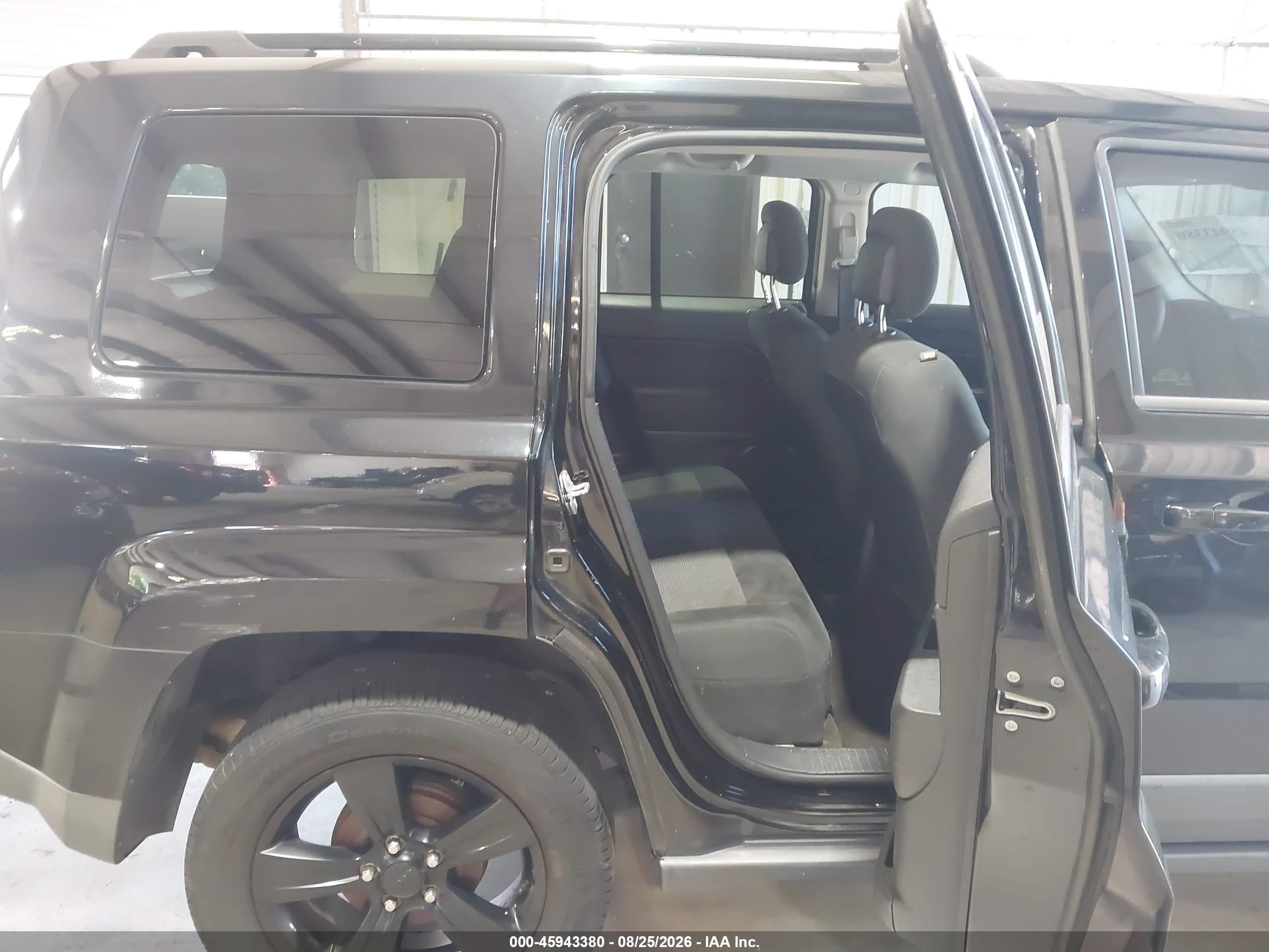 2015 Jeep Patriot Altitude Edition Черный vin: 1C4NJPBA9FD401503