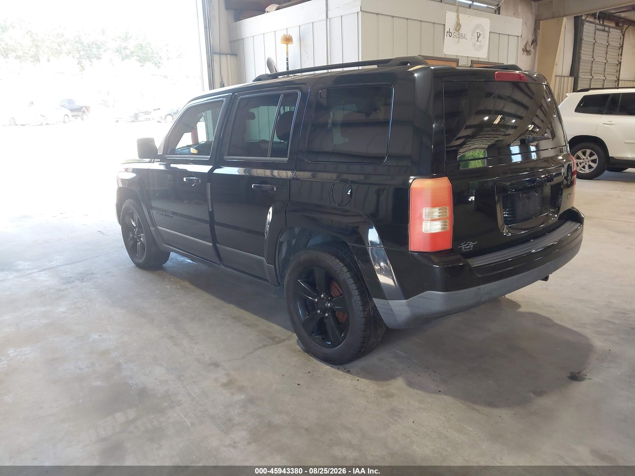 2015 Jeep Patriot Altitude Edition Черный vin: 1C4NJPBA9FD401503