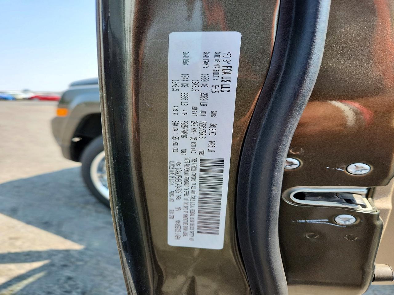 2015 Jeep Patriot Green vin: 1C4NJPBA9FD414025