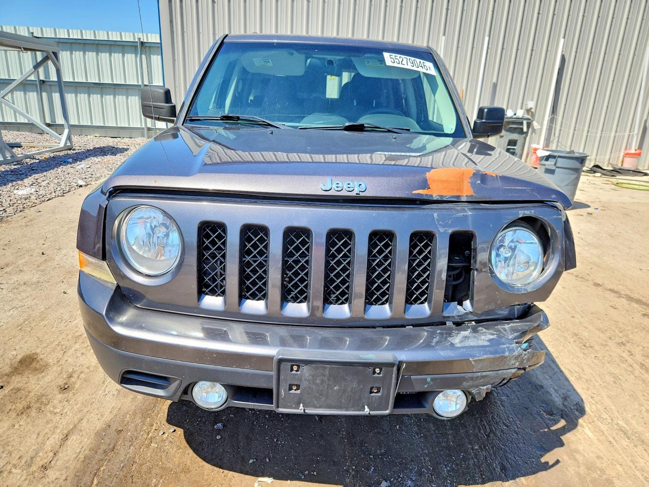 2015 Jeep Patriot Sport Gray vin: 1C4NJPBA9FD419189