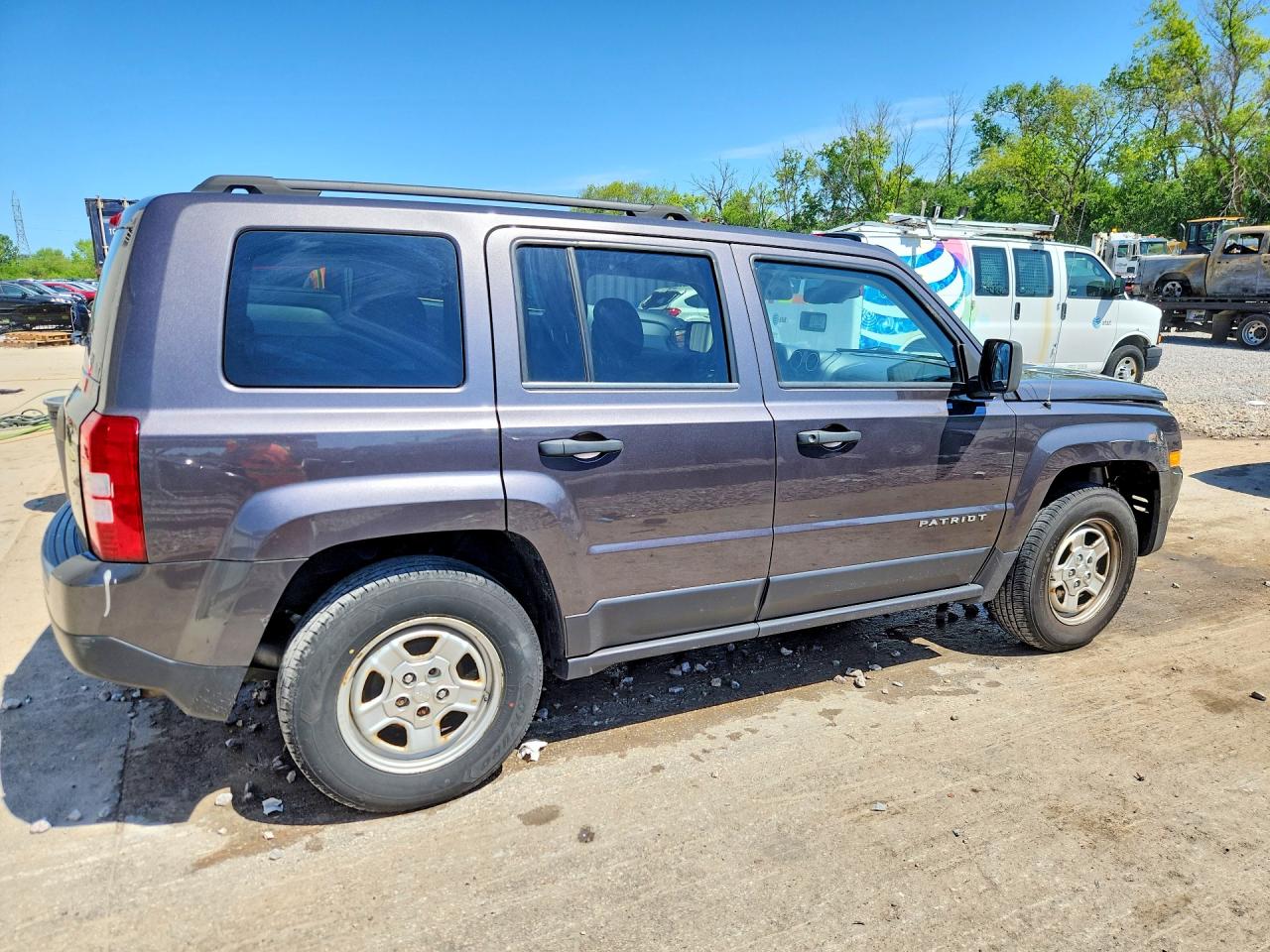 2015 Jeep Patriot Sport Gray vin: 1C4NJPBA9FD419189