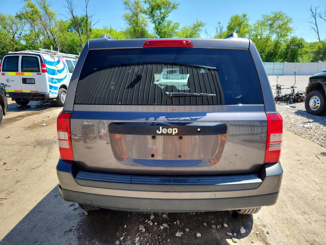 2015 Jeep Patriot Sport Gray vin: 1C4NJPBA9FD419189