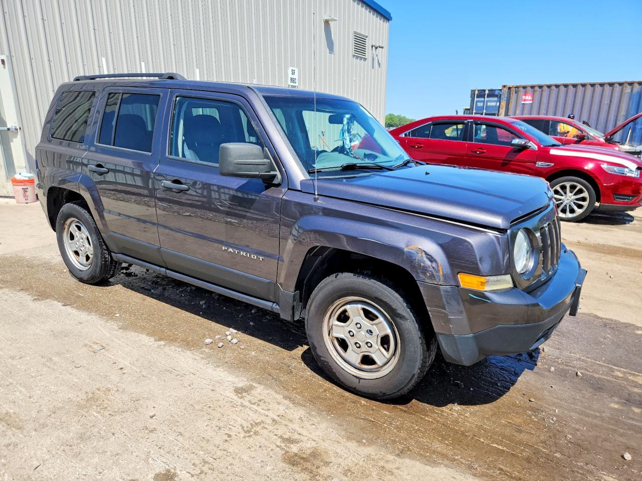 2015 Jeep Patriot Sport Gray vin: 1C4NJPBA9FD419189