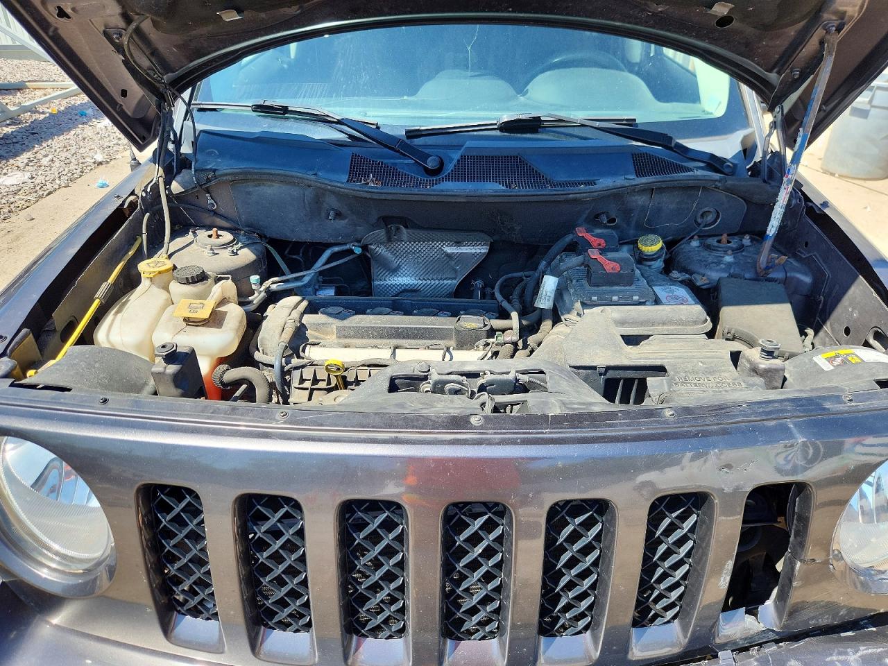 2015 Jeep Patriot Sport Gray vin: 1C4NJPBA9FD419189