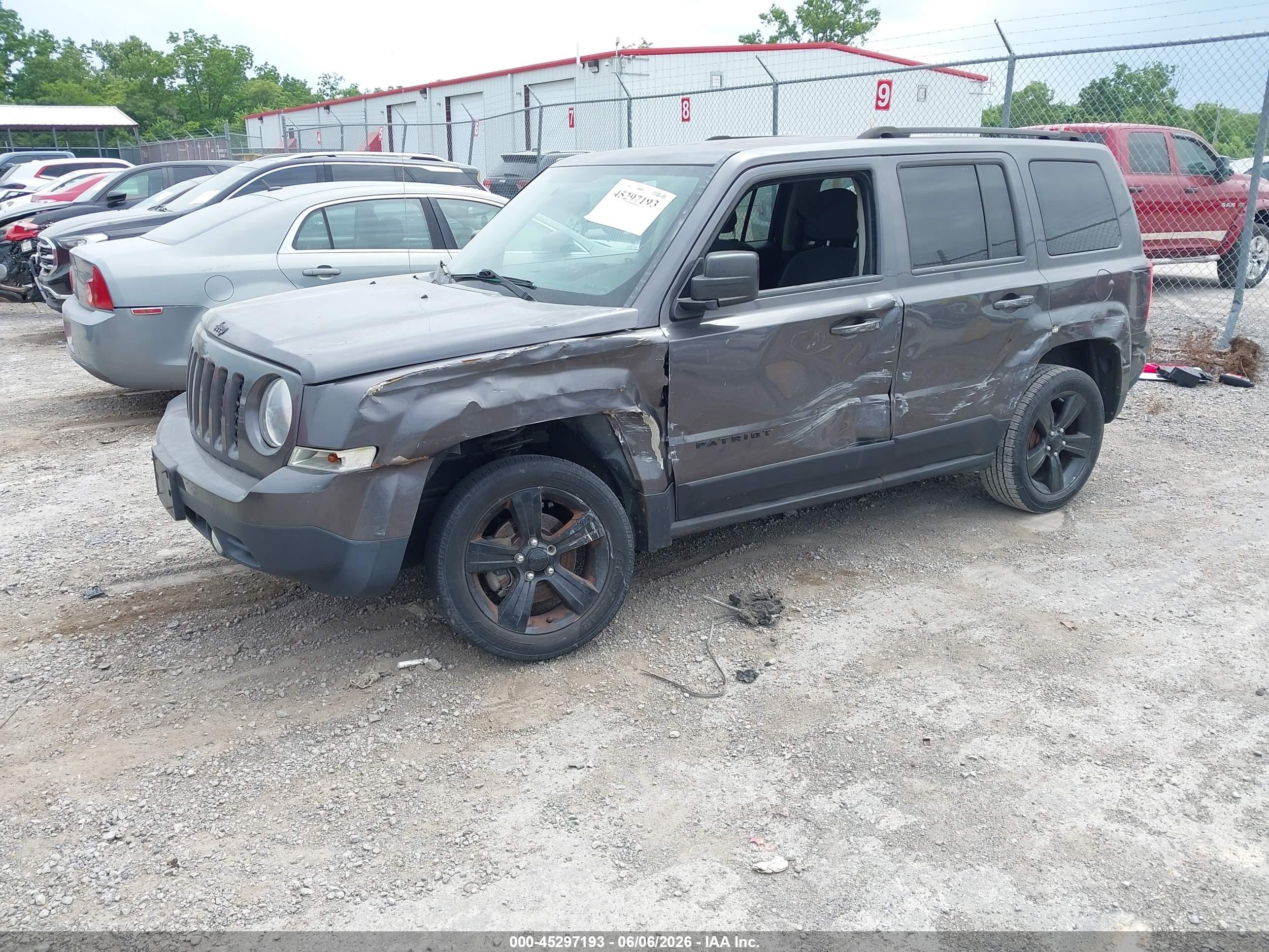 2015 Jeep Patriot Altitude Edition Gray vin: 1C4NJPBA9FD428636