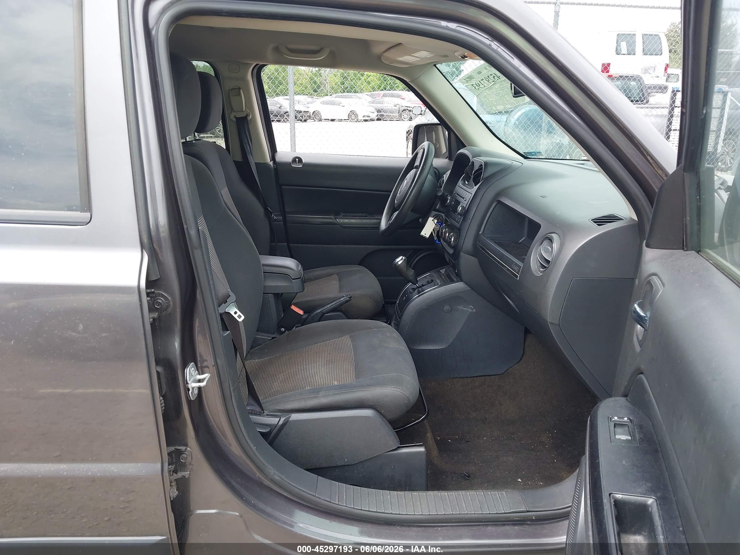 2015 Jeep Patriot Altitude Edition Gray vin: 1C4NJPBA9FD428636