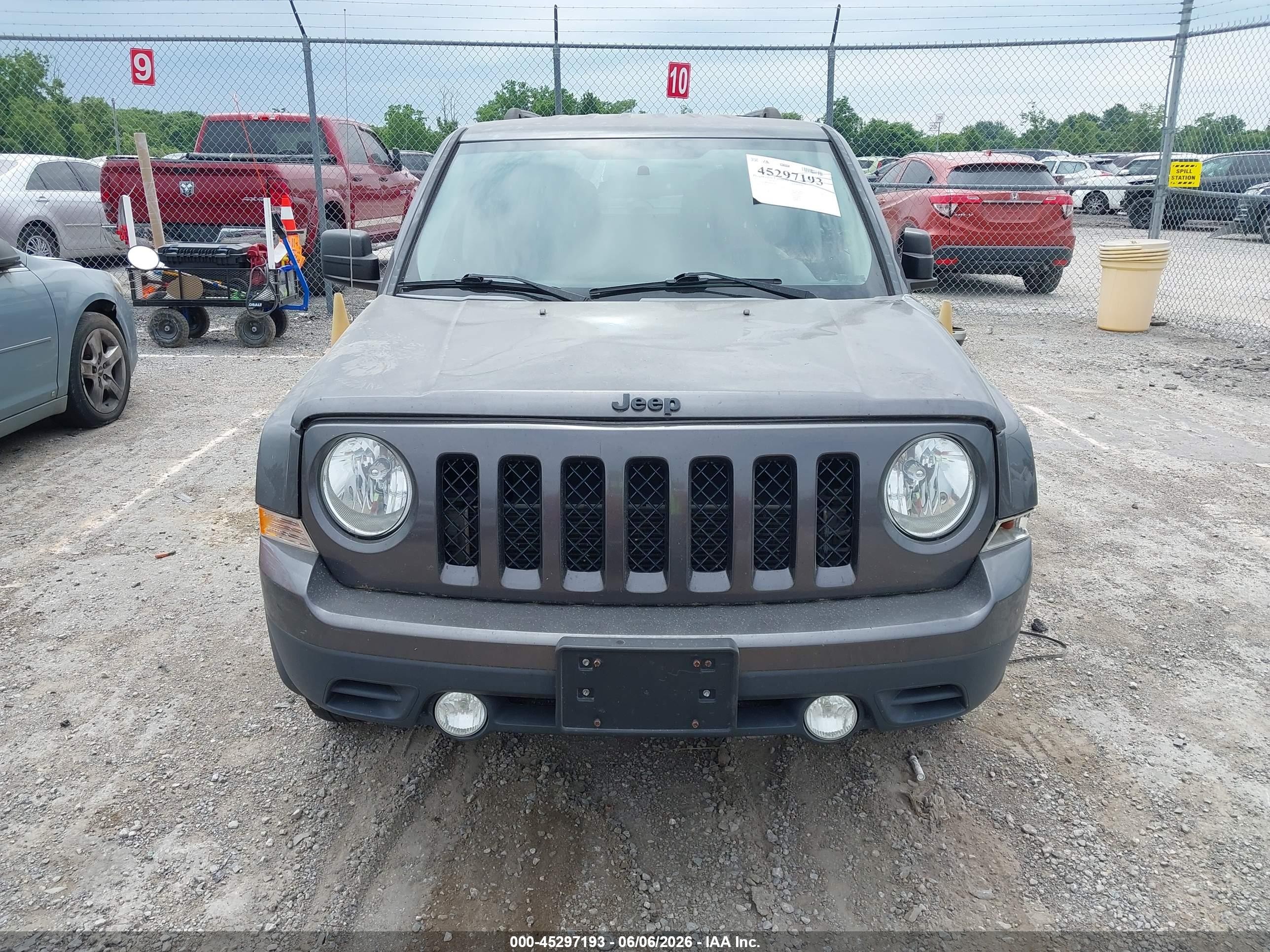 2015 Jeep Patriot Altitude Edition Gray vin: 1C4NJPBA9FD428636