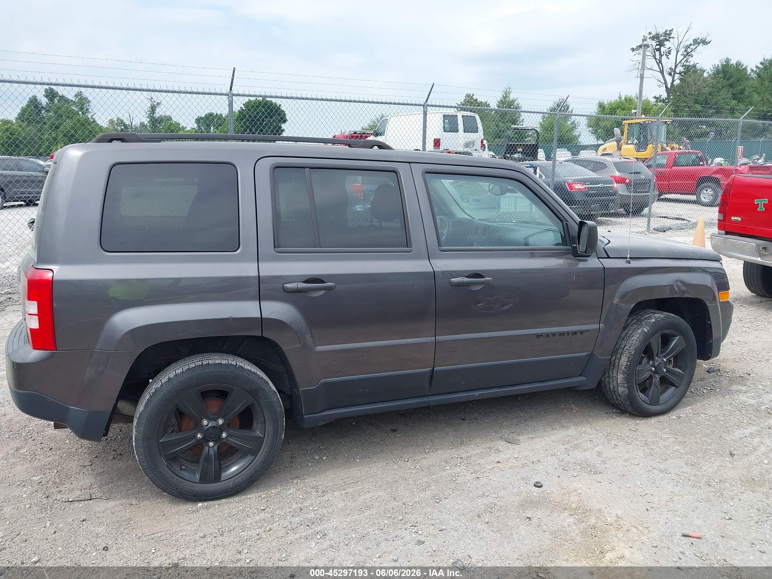 2015 Jeep Patriot Altitude Edition Gray vin: 1C4NJPBA9FD428636