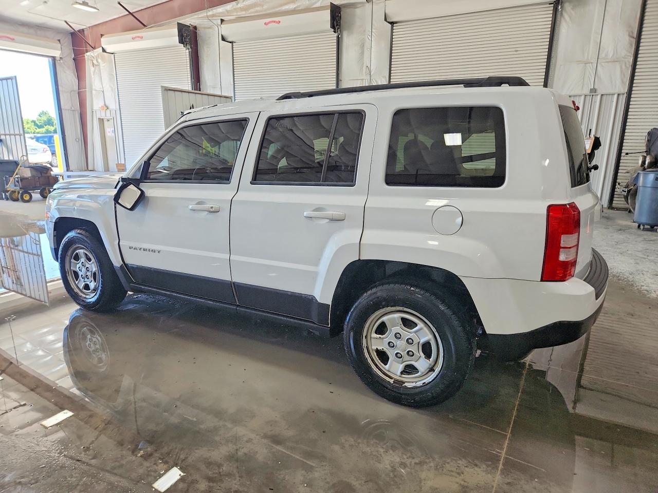 2016 Jeep Patriot Sport White vin: 1C4NJPBA9GD633682