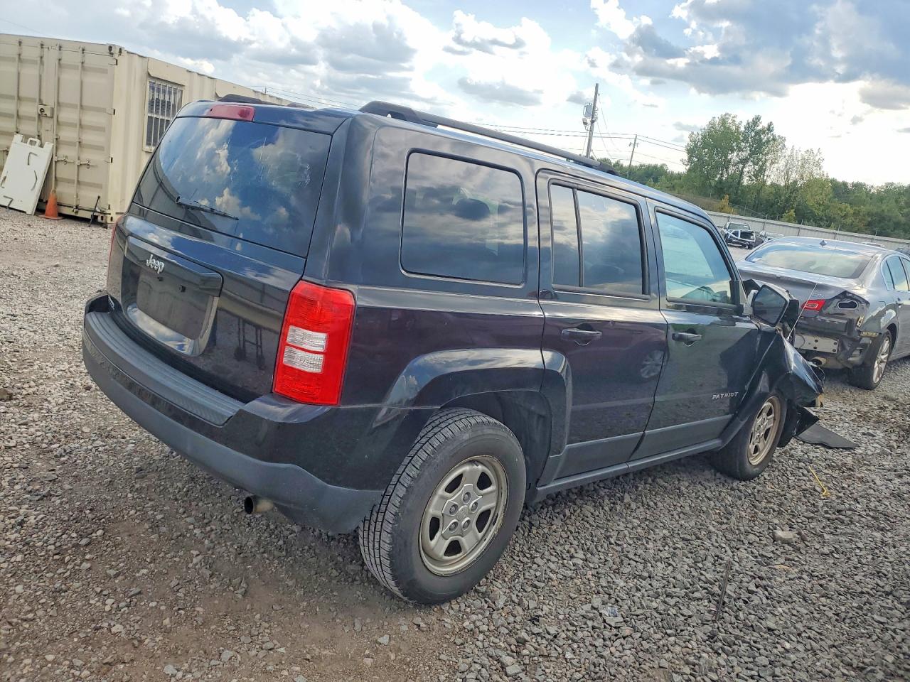 2016 Jeep Patriot Sport Black vin: 1C4NJPBA9GD648456