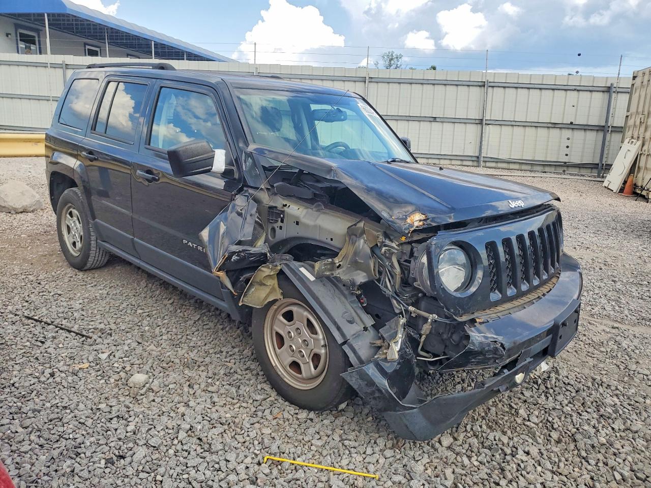2016 Jeep Patriot Sport Black vin: 1C4NJPBA9GD648456