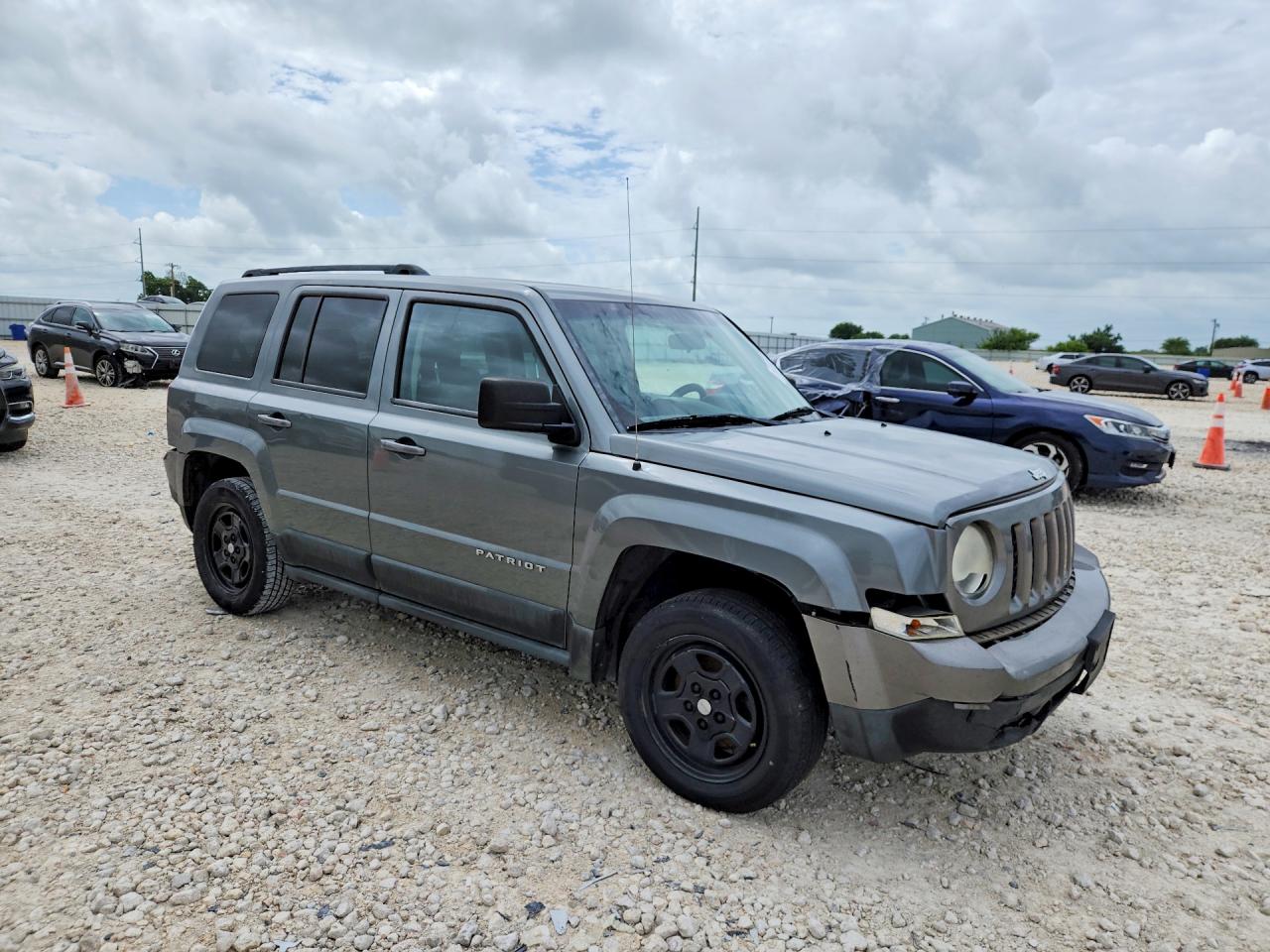 2012 Jeep Patriot Sport Gray vin: 1C4NJPBAXCD585944