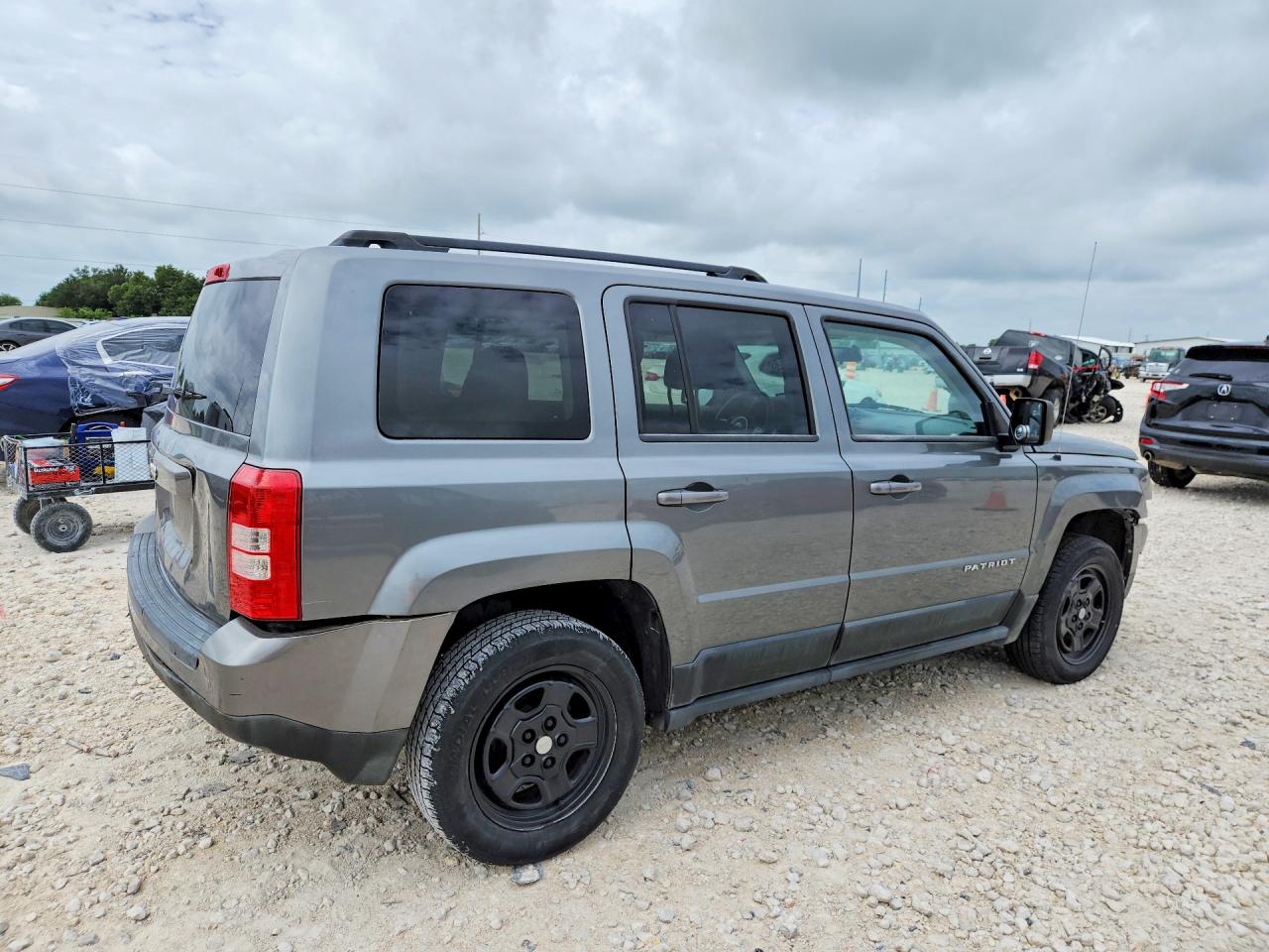 2012 Jeep Patriot Sport Gray vin: 1C4NJPBAXCD585944