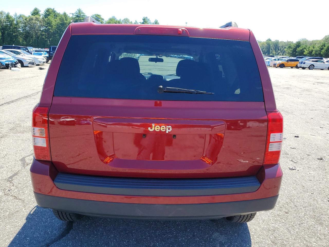 2012 Jeep Patriot Sport Red vin: 1C4NJPBAXCD606114