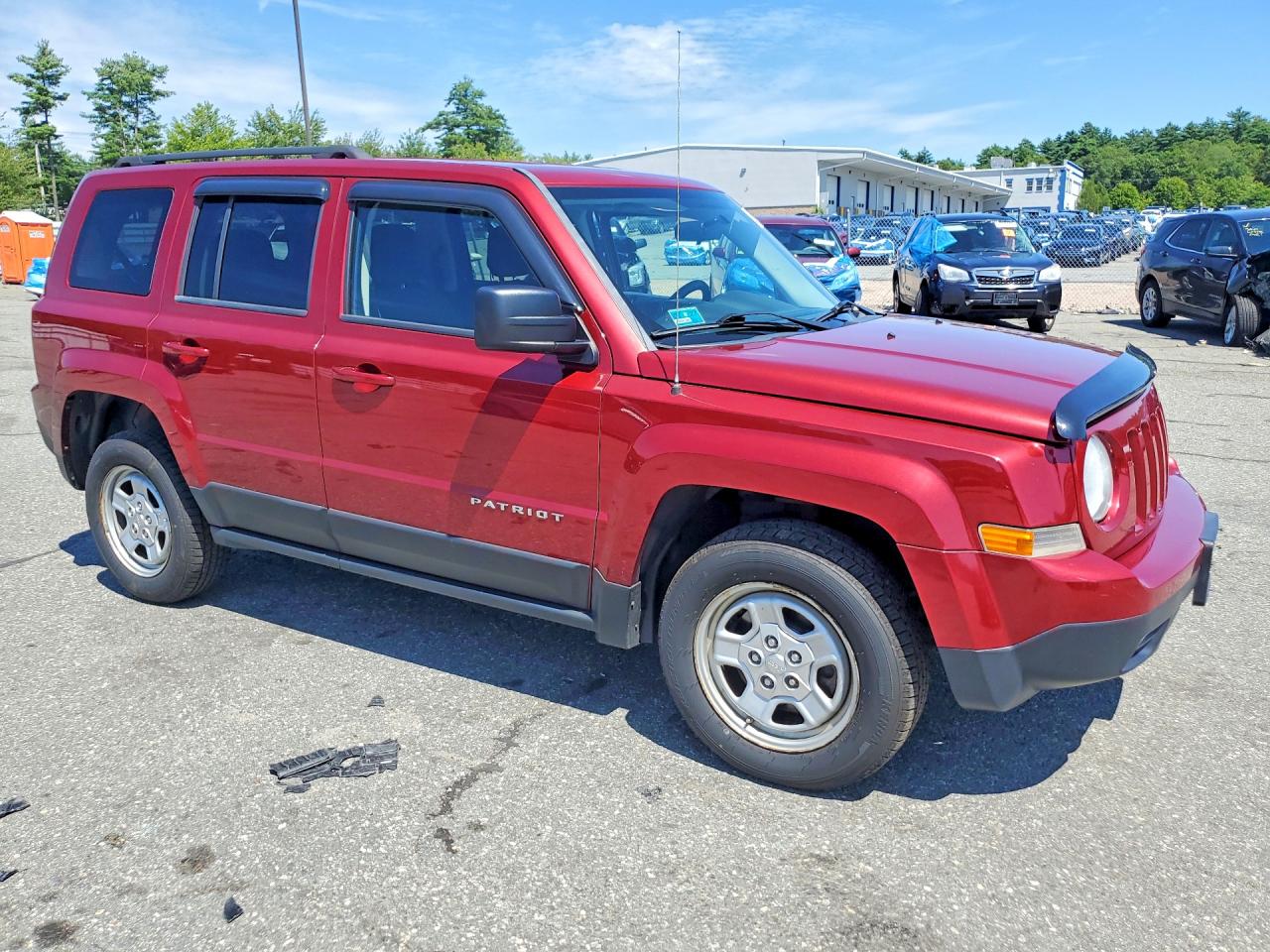 2012 Jeep Patriot Sport Red vin: 1C4NJPBAXCD606114