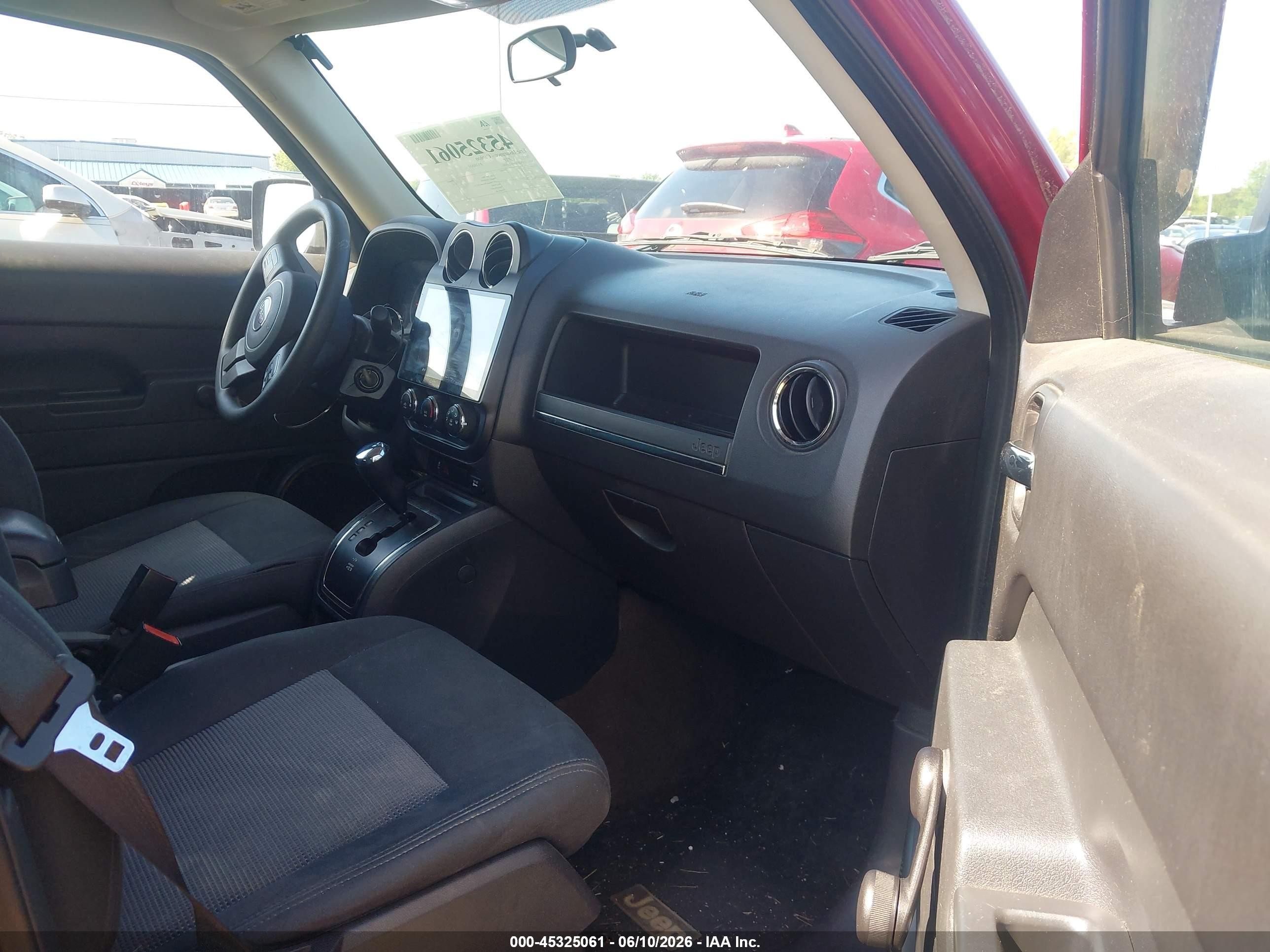 2013 Jeep Patriot Sport Red vin: 1C4NJPBAXDD213392
