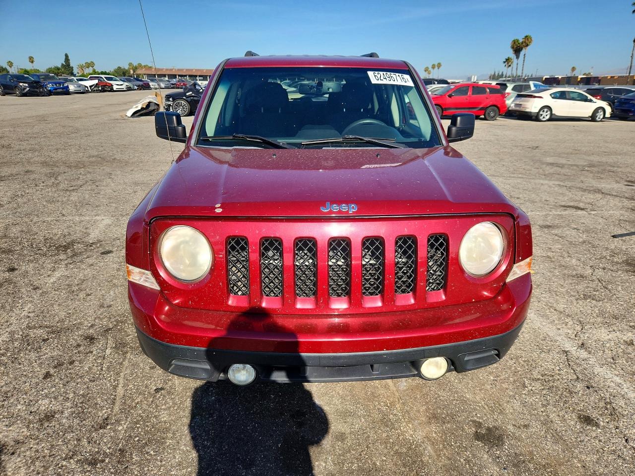 2014 Jeep Patriot Sport Красный vin: 1C4NJPBAXED541509