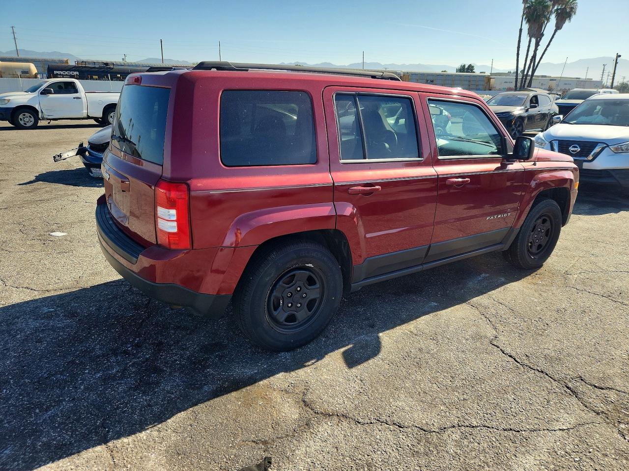 2014 Jeep Patriot Sport Красный vin: 1C4NJPBAXED541509