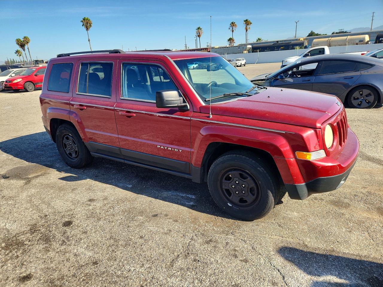 2014 Jeep Patriot Sport Красный vin: 1C4NJPBAXED541509