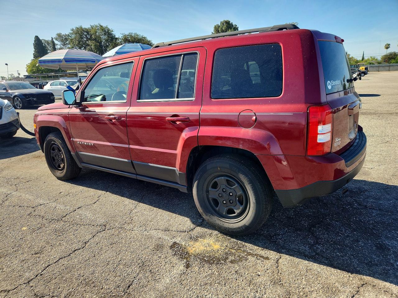 2014 Jeep Patriot Sport Красный vin: 1C4NJPBAXED541509
