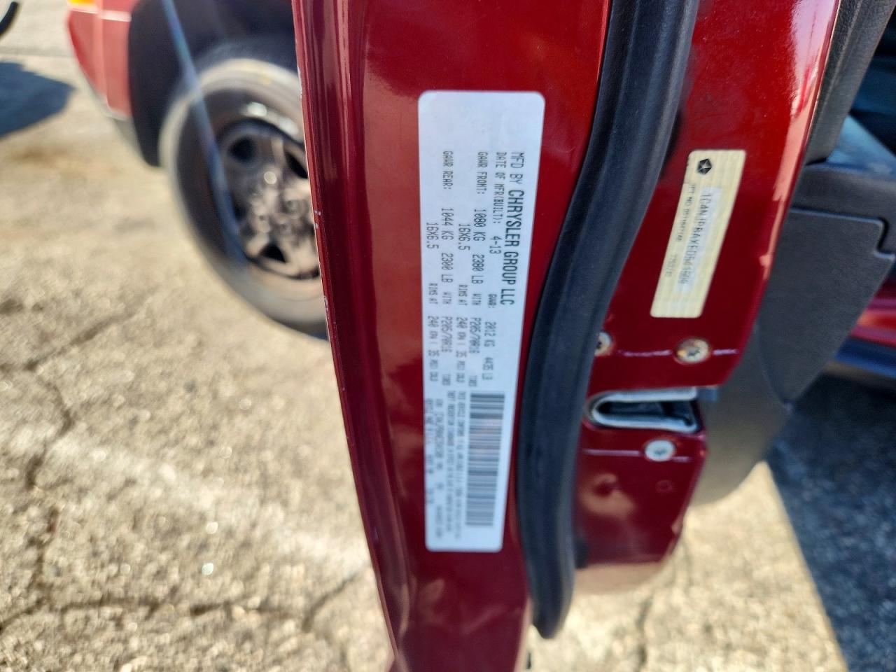 2014 Jeep Patriot Sport Красный vin: 1C4NJPBAXED541509