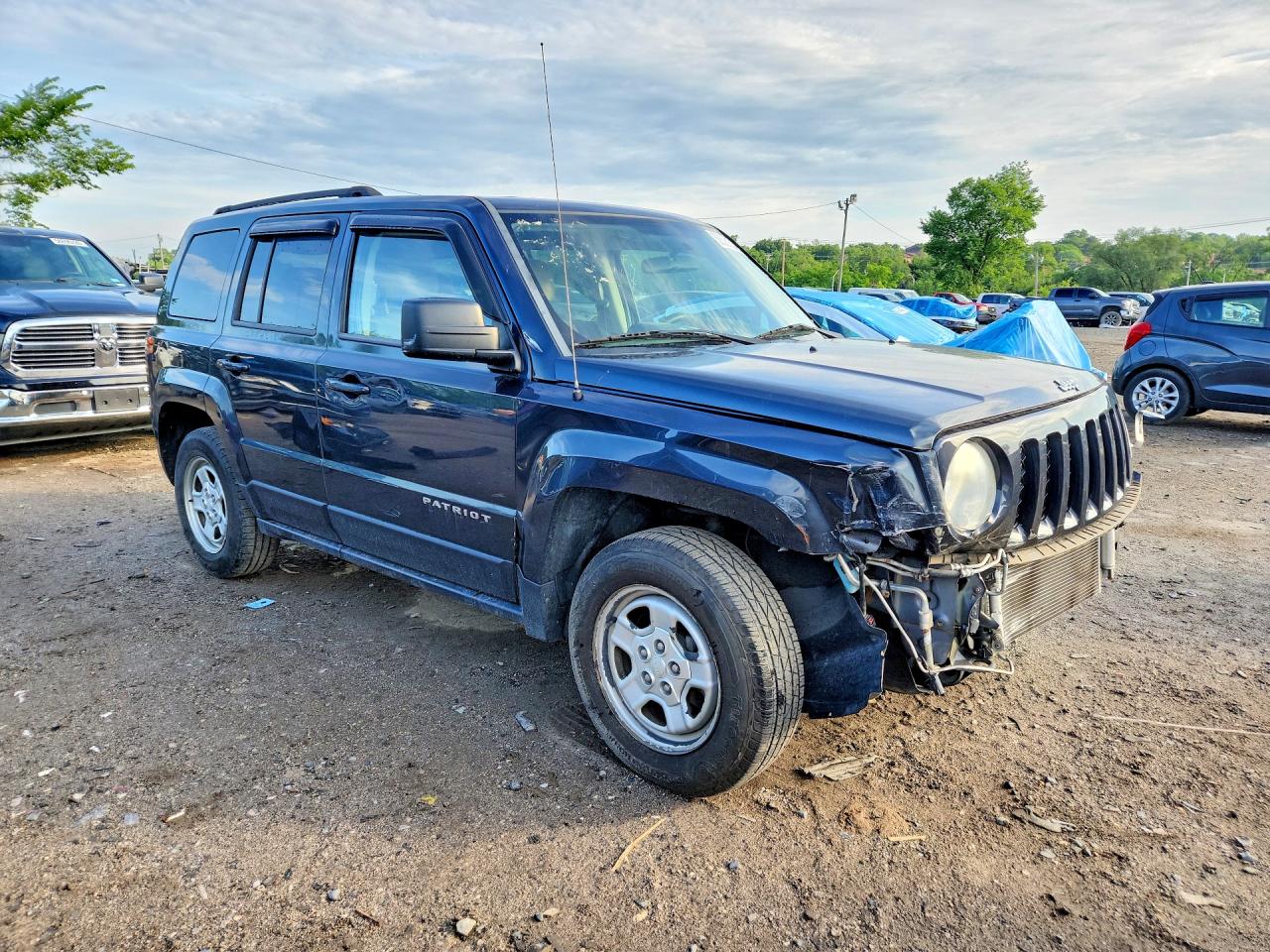 2014 Jeep Patriot Sport Черный vin: 1C4NJPBAXED552980