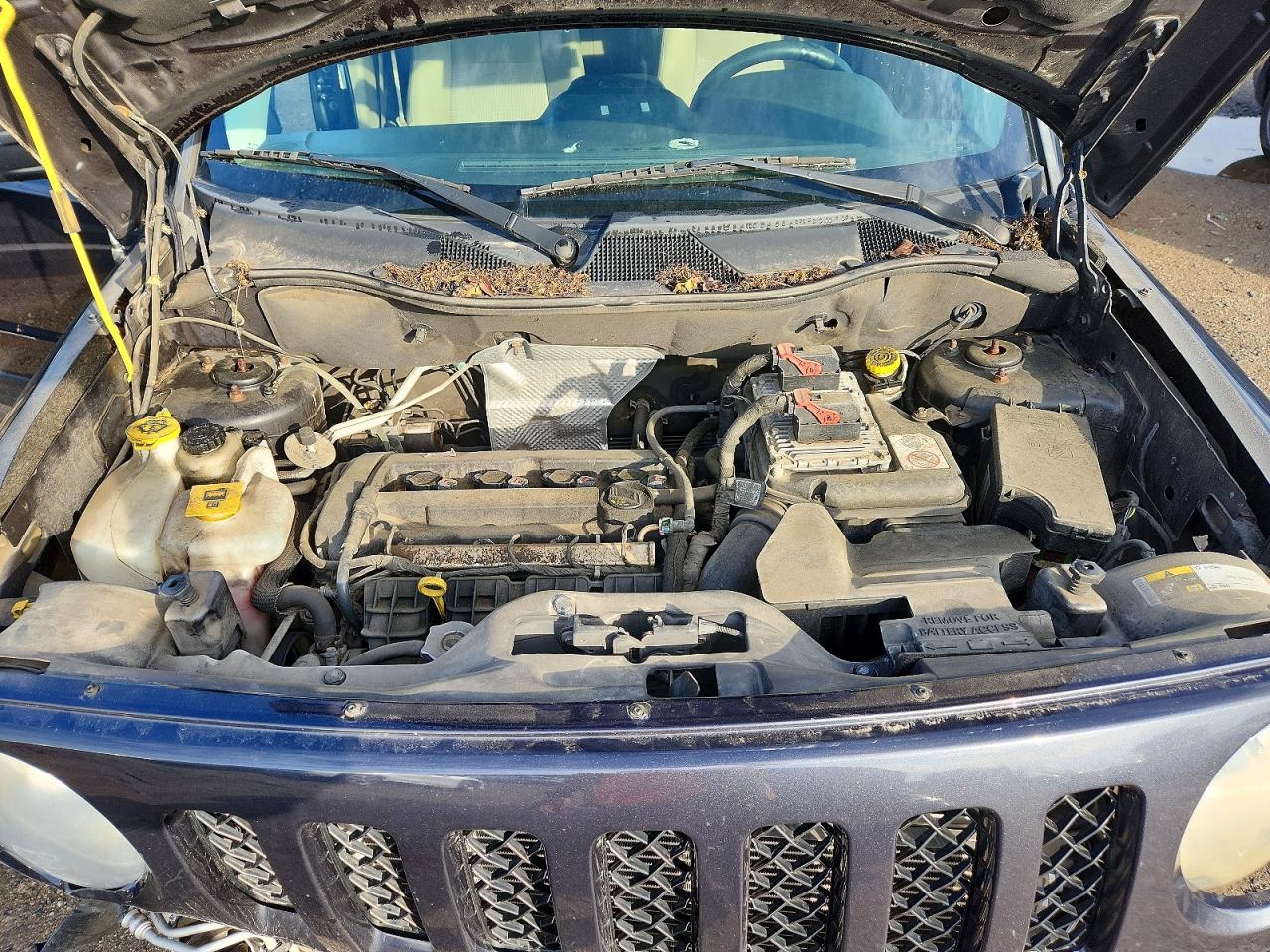 2014 Jeep Patriot Sport Черный vin: 1C4NJPBAXED552980