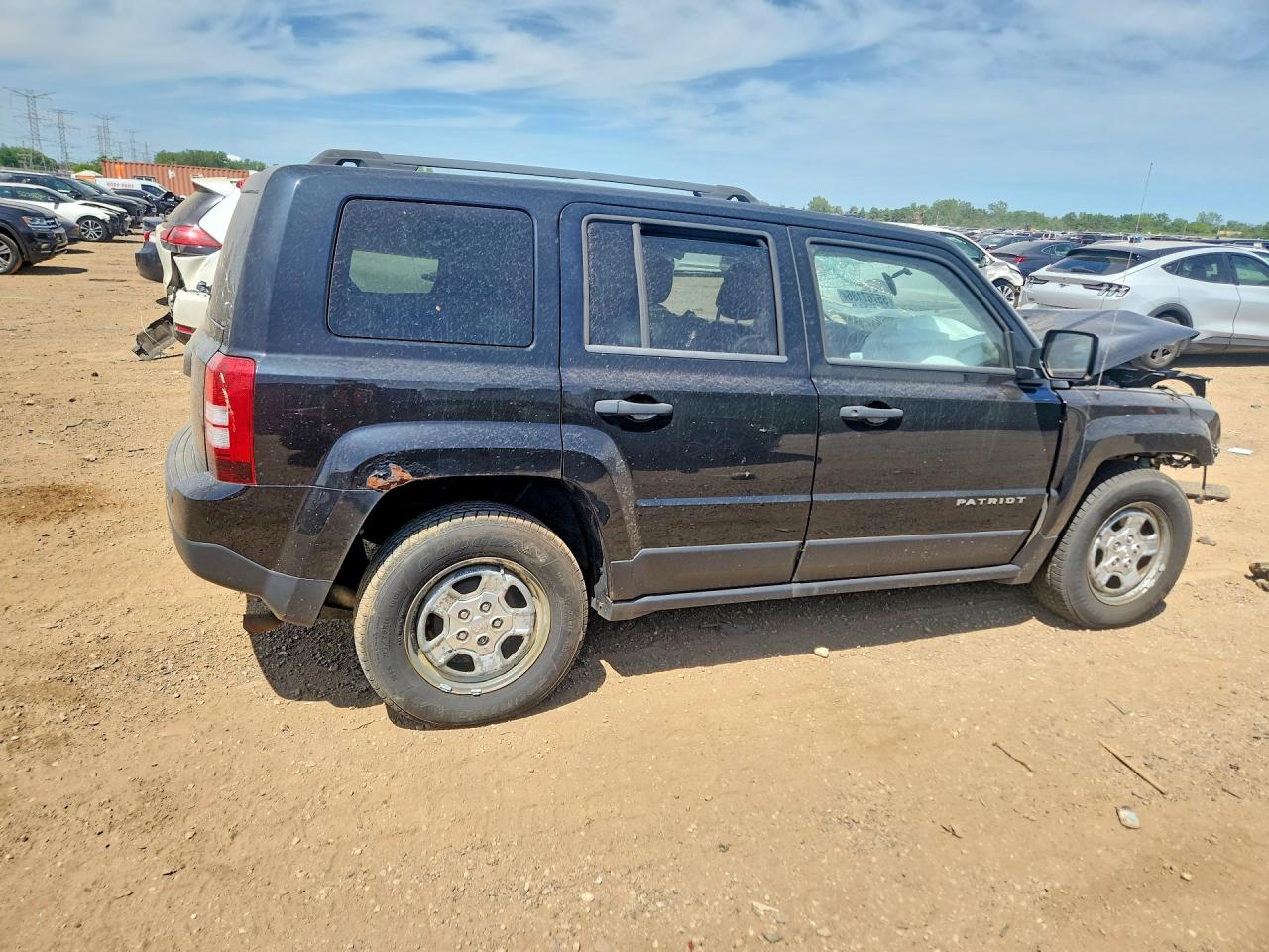 2014 Jeep Patriot Sport Black vin: 1C4NJPBAXED642713