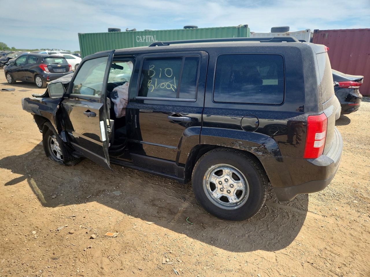 2014 Jeep Patriot Sport Black vin: 1C4NJPBAXED642713