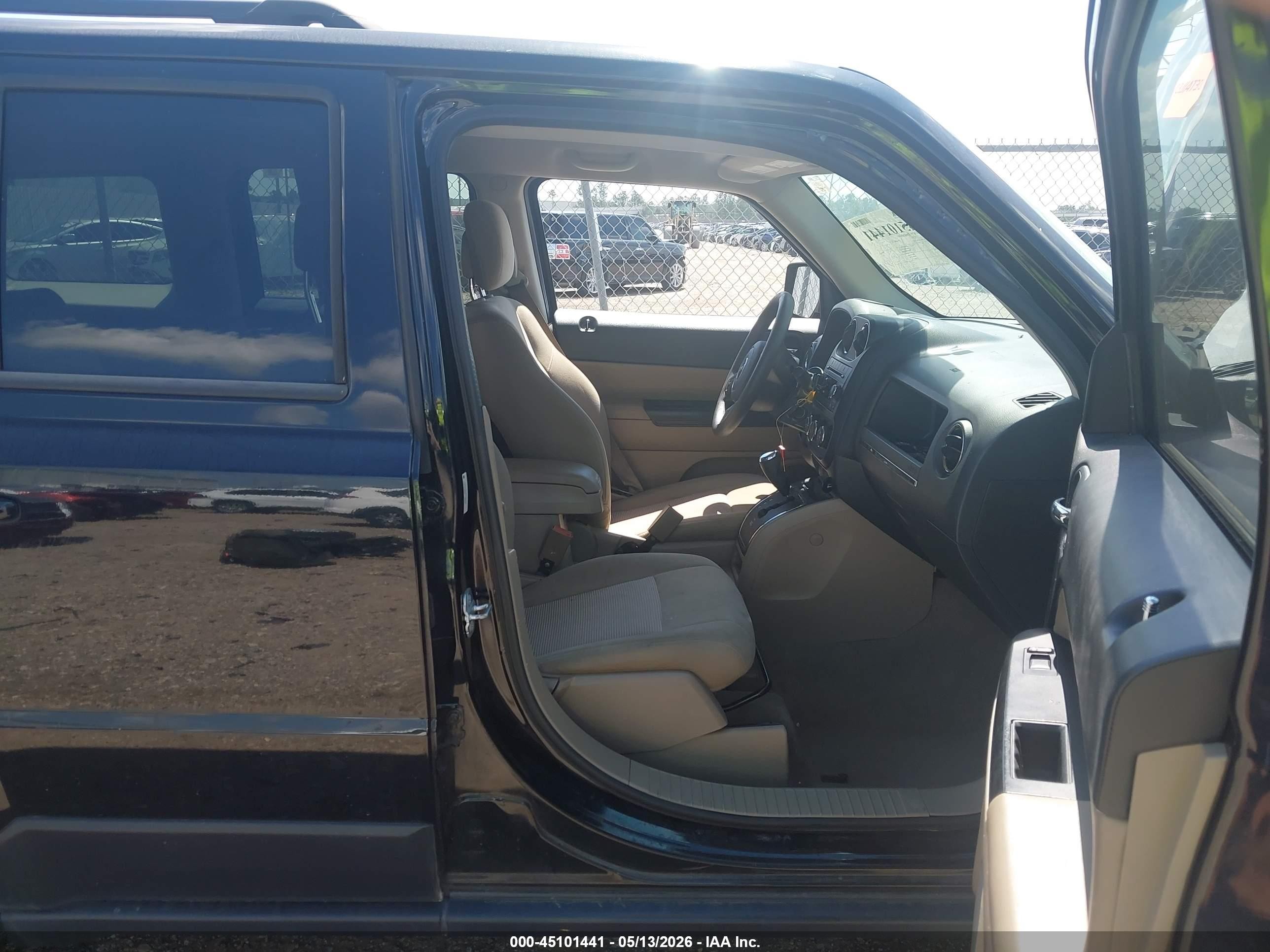 2014 Jeep Patriot Sport Black vin: 1C4NJPBAXED653470