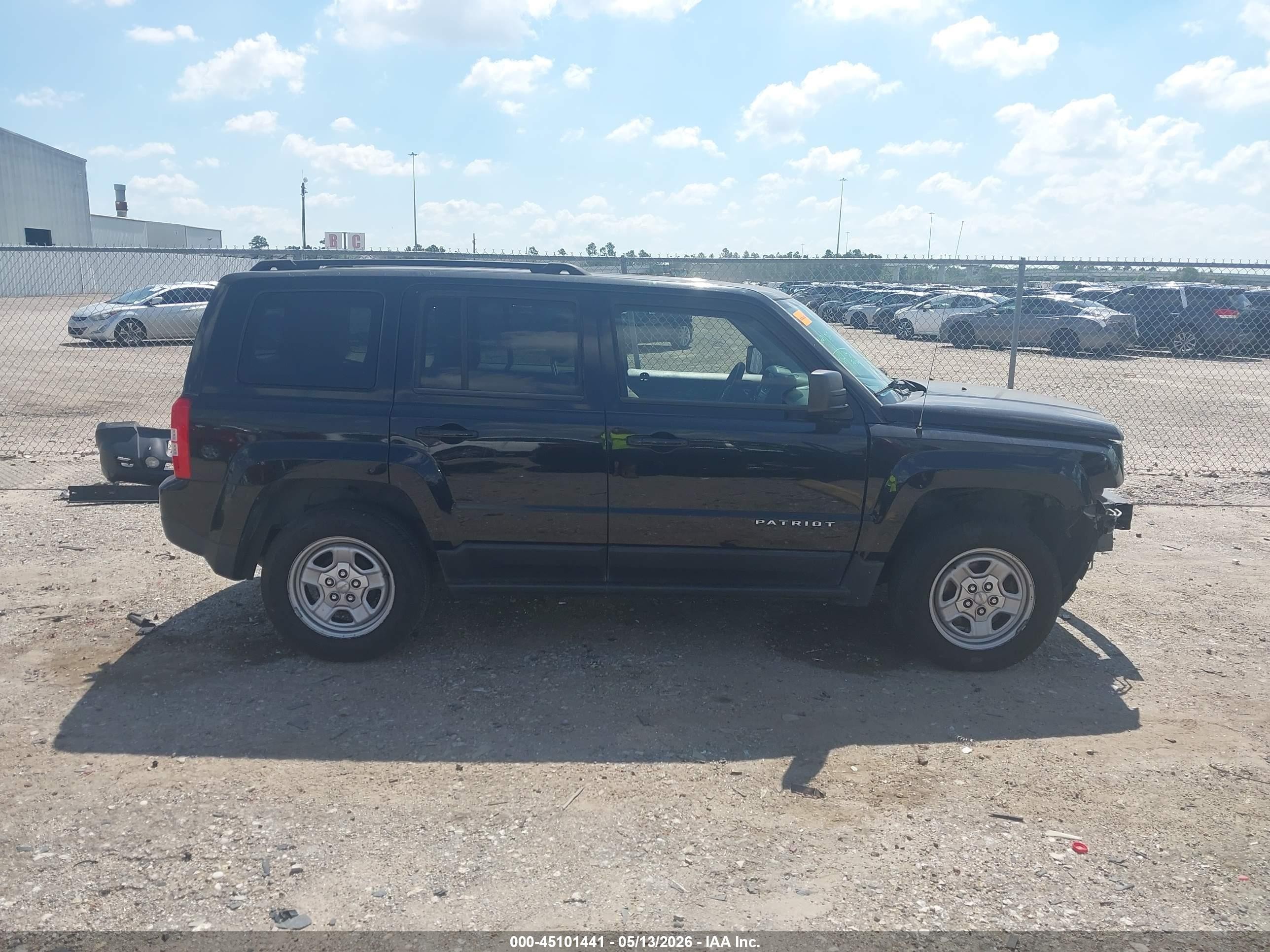 2014 Jeep Patriot Sport Black vin: 1C4NJPBAXED653470