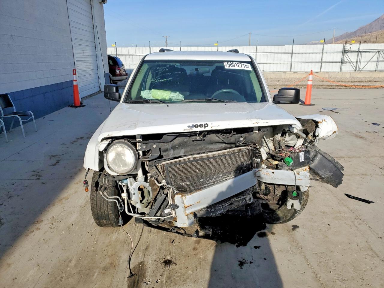 2014 Jeep Patriot Sport White vin: 1C4NJPBAXED731598