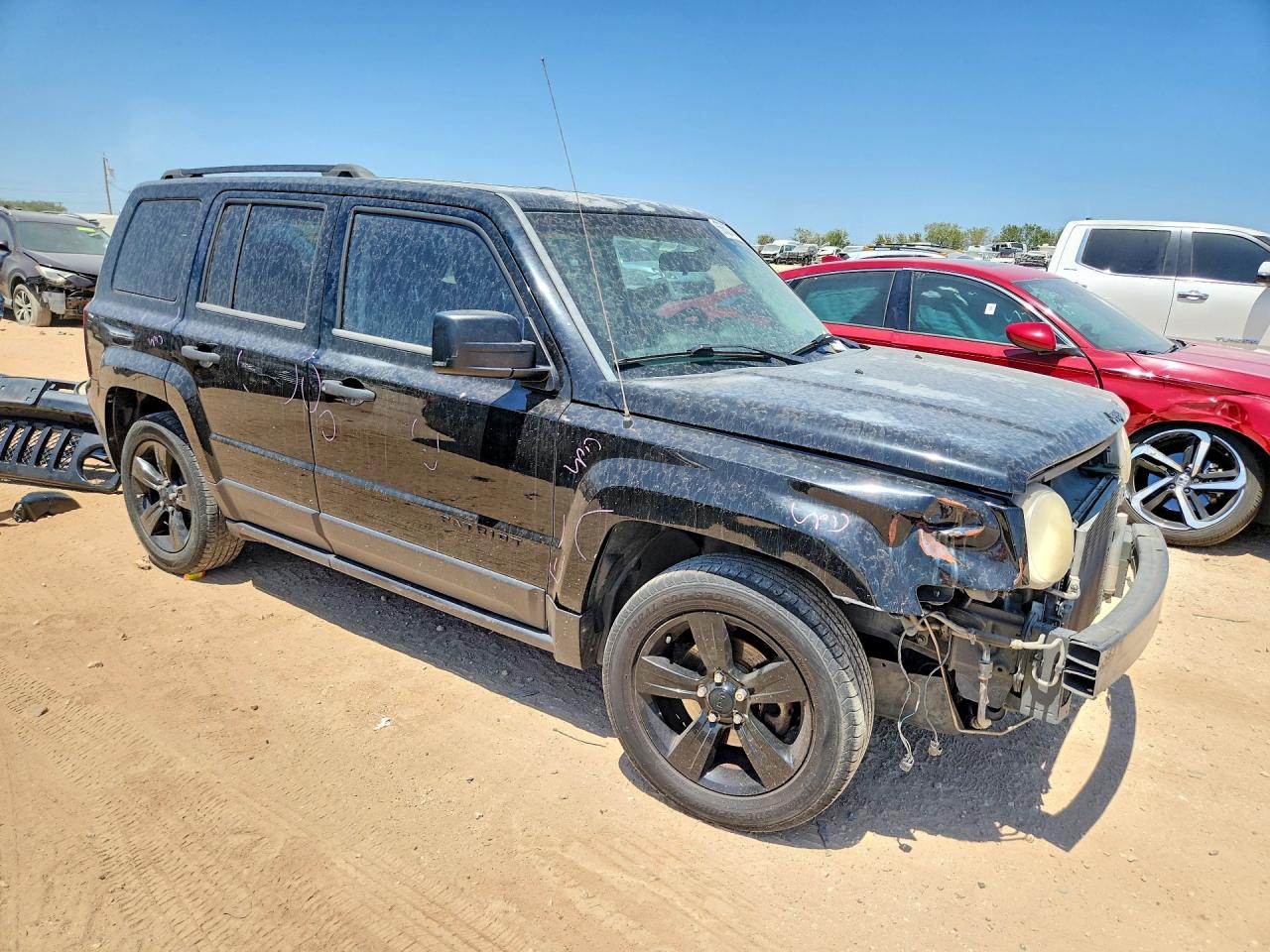2014 Jeep Patriot Sport Black vin: 1C4NJPBAXED853197