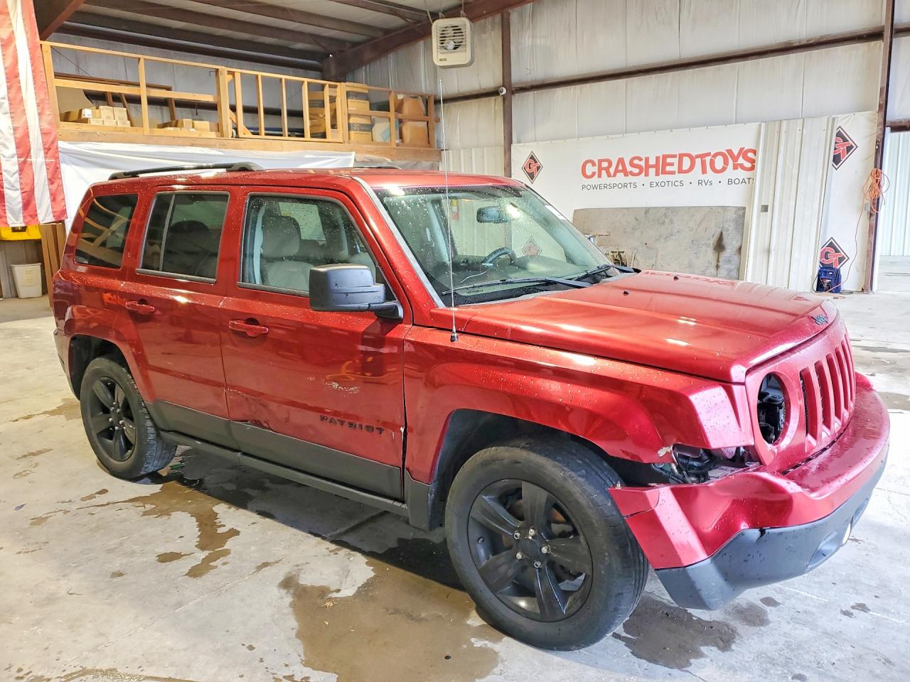 2014 Jeep Patriot Red vin: 1C4NJPBAXED890394