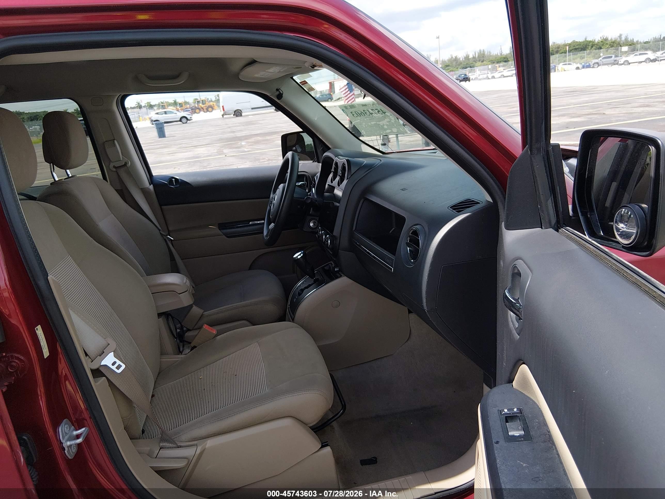 2015 Jeep Patriot Sport Red vin: 1C4NJPBAXFD235315