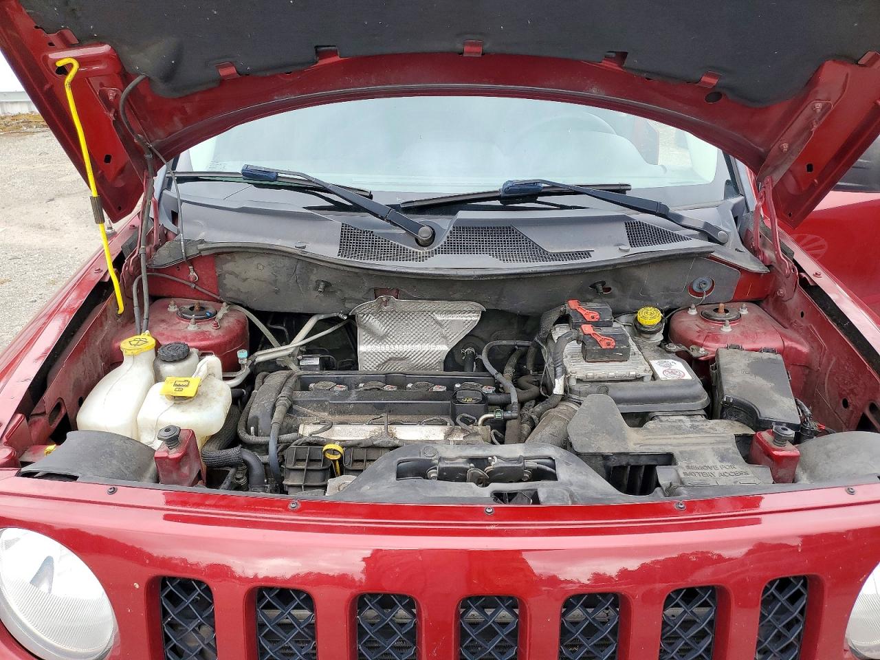 2015 Jeep Patriot Sport Red vin: 1C4NJPBAXFD359018