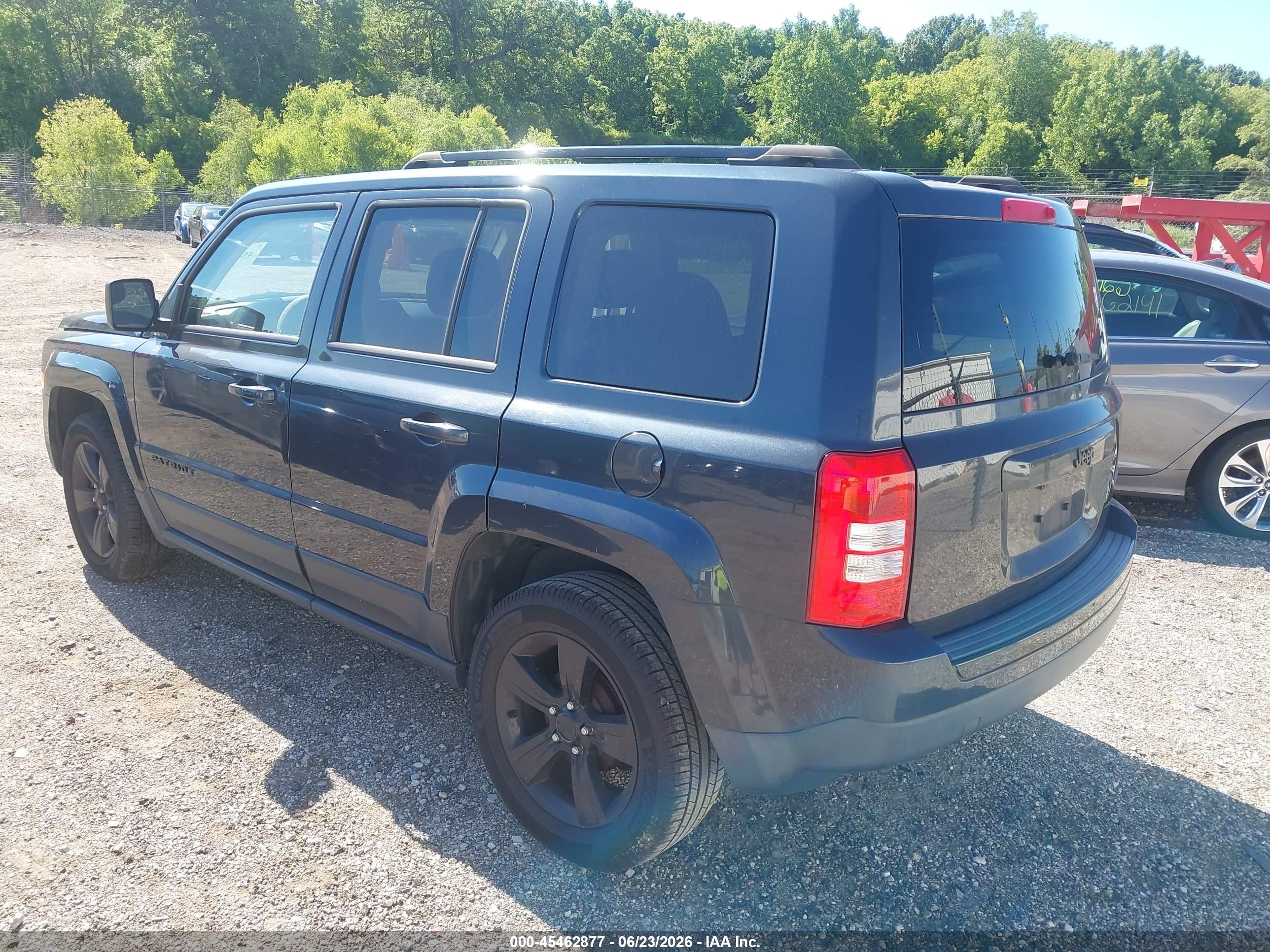2015 Jeep Patriot Altitude Edition Синий vin: 1C4NJPBAXFD372190