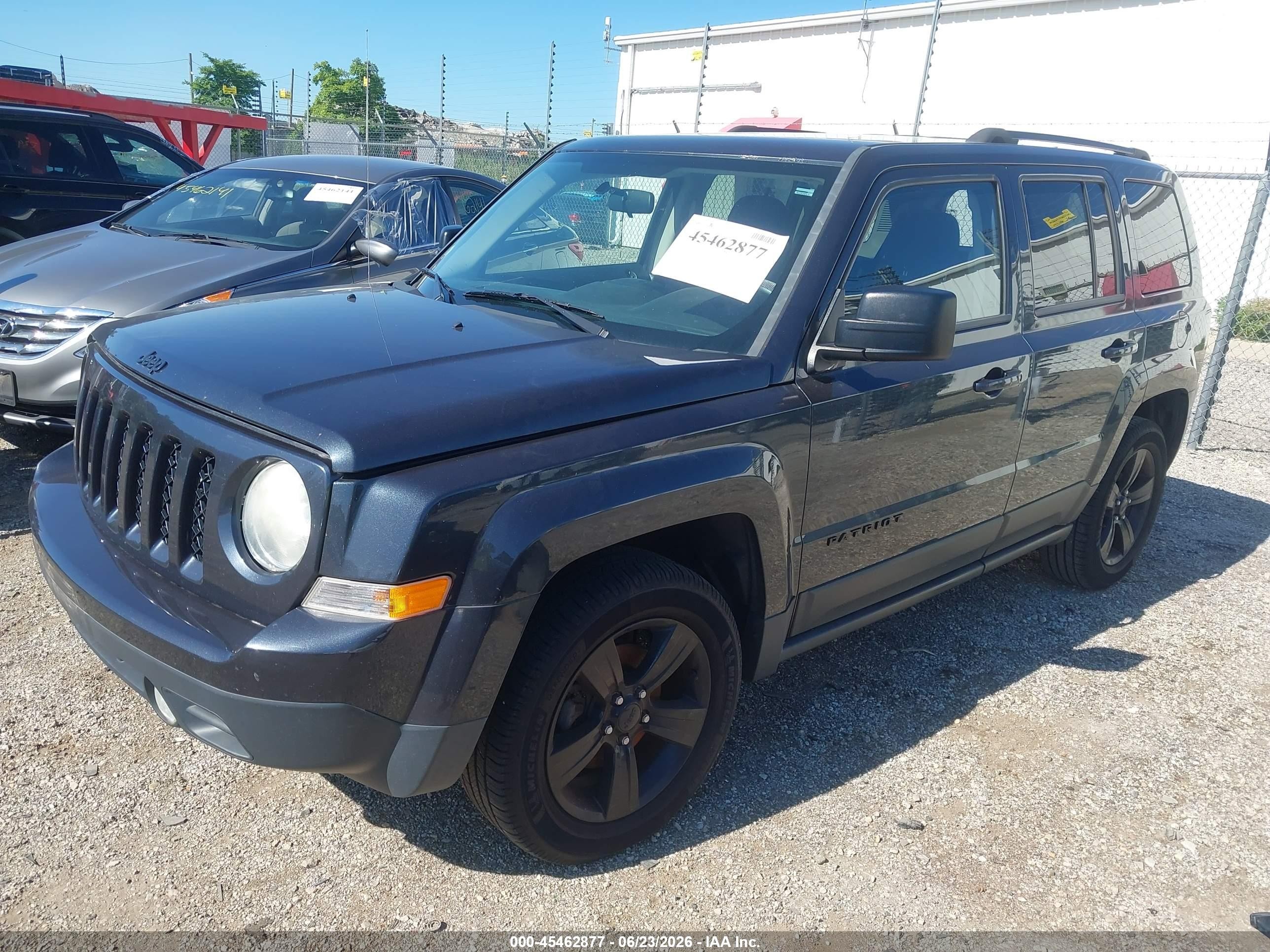 2015 Jeep Patriot Altitude Edition Синий vin: 1C4NJPBAXFD372190
