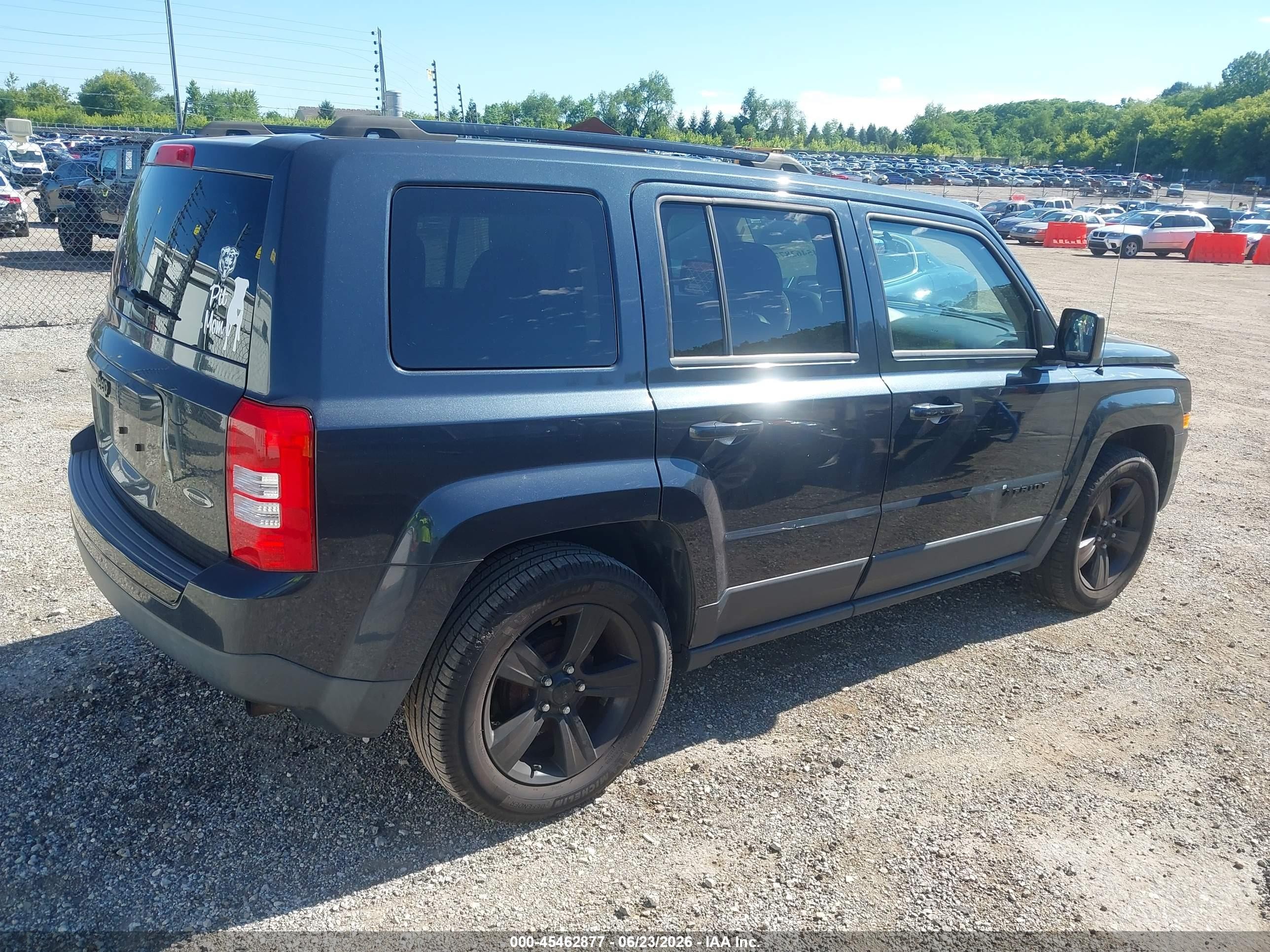 2015 Jeep Patriot Altitude Edition Синий vin: 1C4NJPBAXFD372190