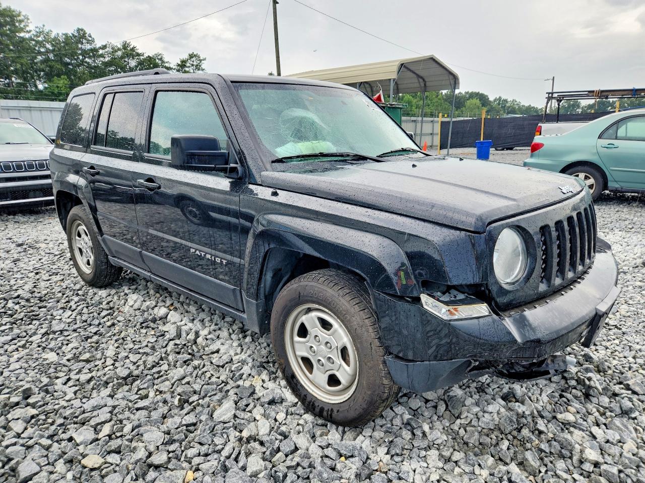 2016 Jeep Patriot Sport Black vin: 1C4NJPBAXGD670451