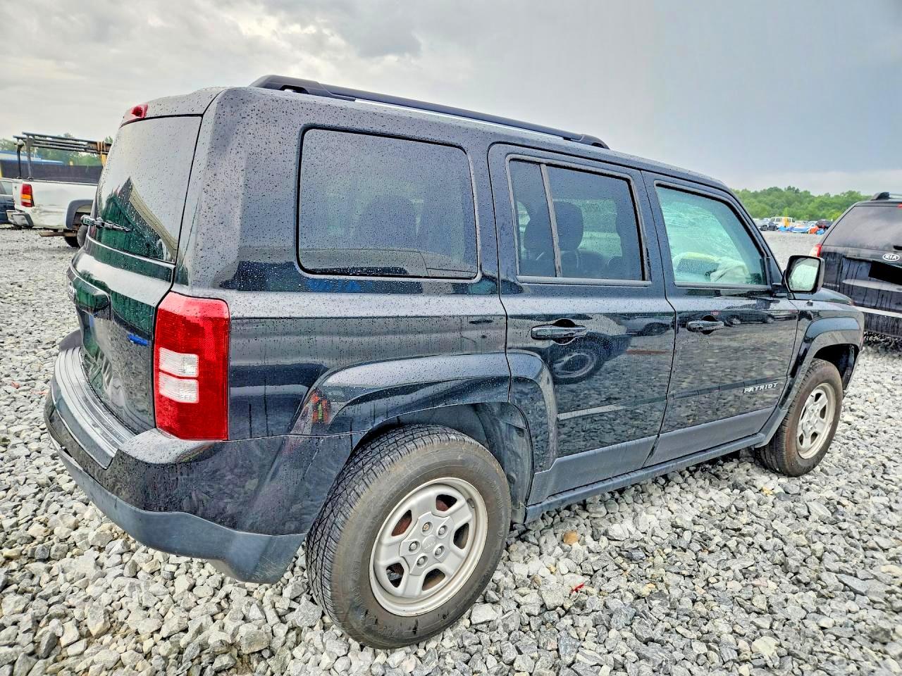 2016 Jeep Patriot Sport Black vin: 1C4NJPBAXGD670451