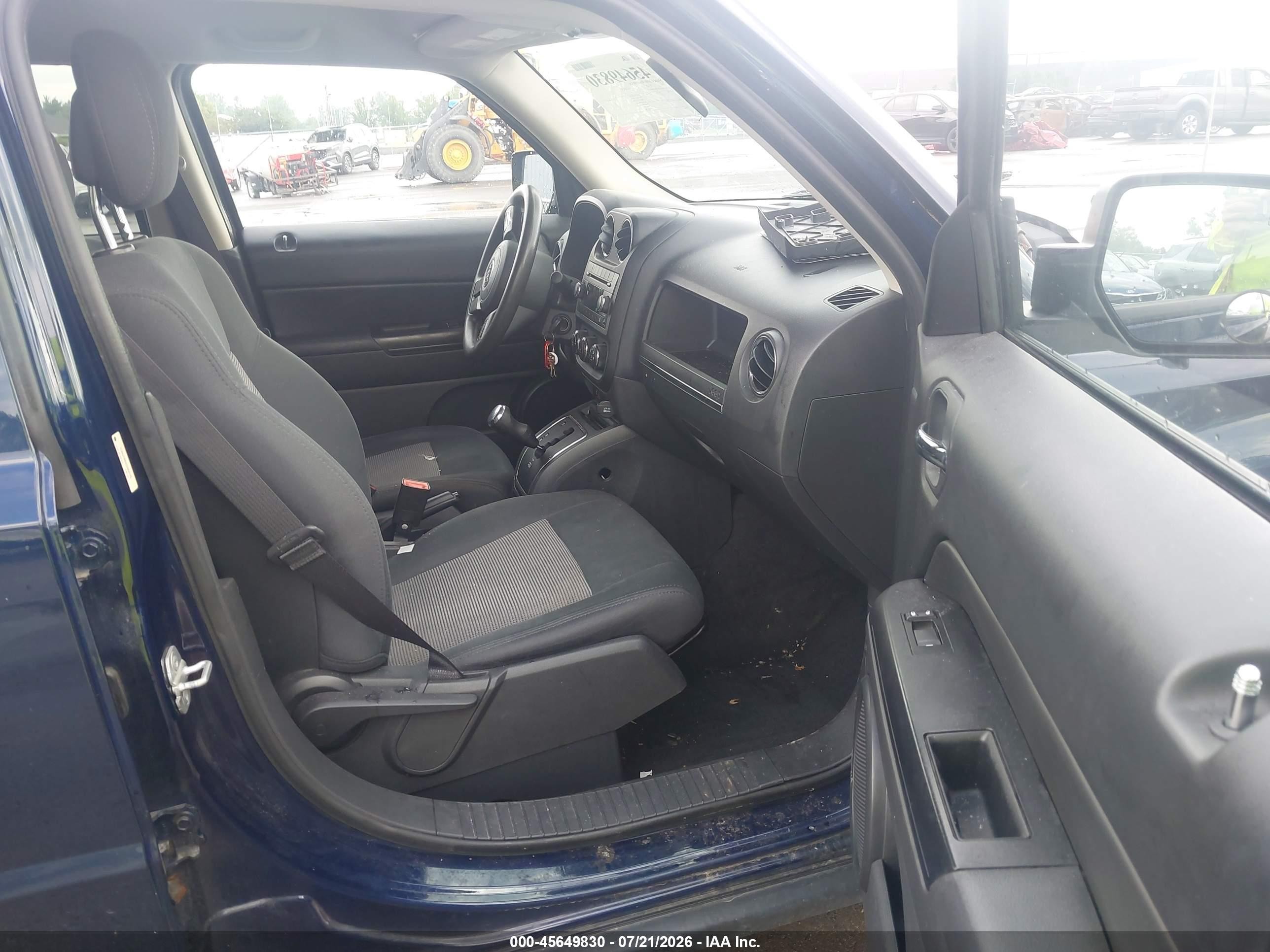 2012 Jeep Patriot Sport Dark Blue vin: 1C4NJPBB0CD664175