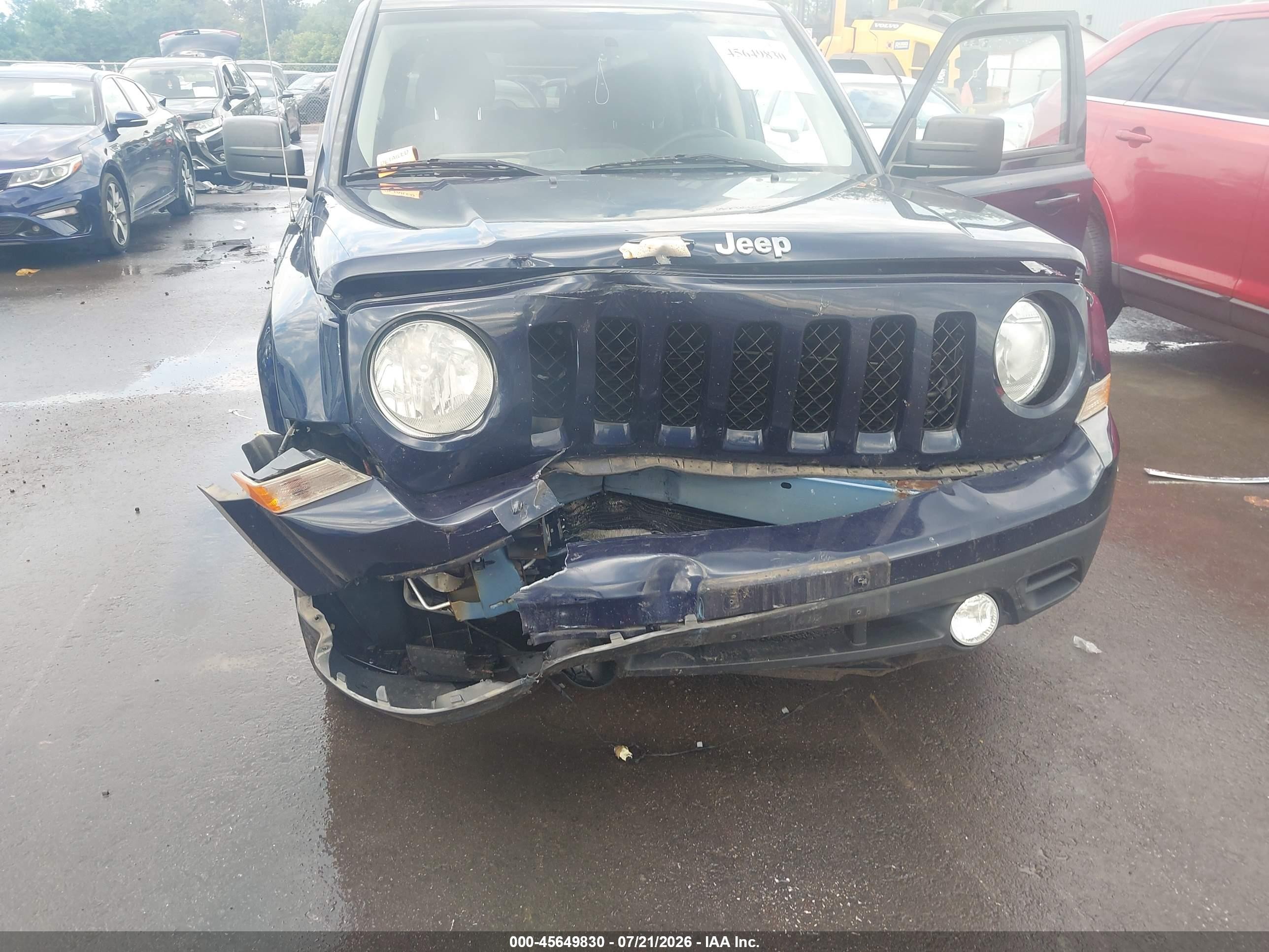 2012 Jeep Patriot Sport Dark Blue vin: 1C4NJPBB0CD664175